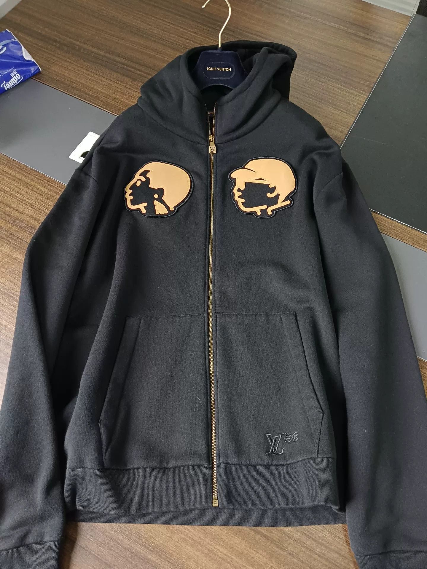 Louis Vuitton Louis Vuitton Head Patch Zip Hoodie XXL Size US XXL / EU 58 / 5 - 2 Thumbnail