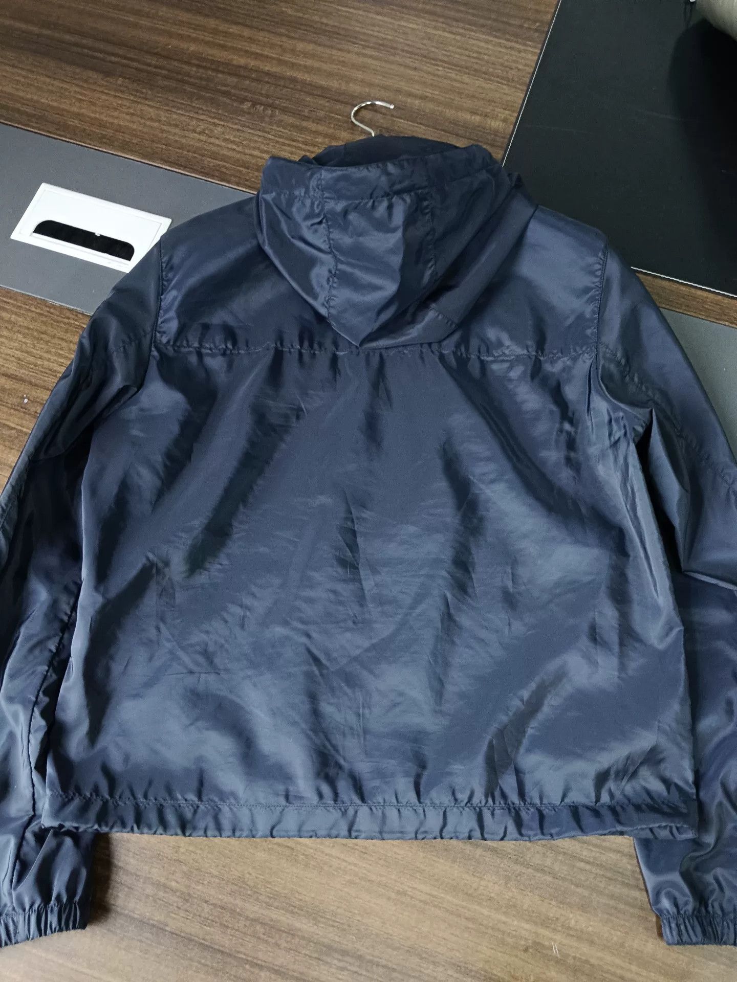 Prada Prada Triangle Logo Hooded Nylon Jacket 50 Size US M / EU 48-50 / 2 - 5 Thumbnail
