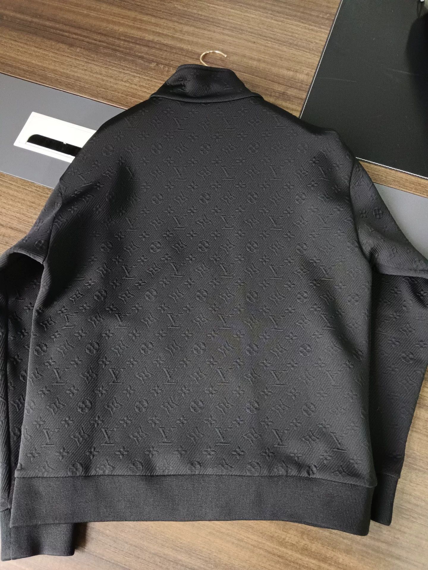 Louis Vuitton Louis Vuitton Monogram Embossed Zip Jacket L Size US L / EU 52-54 / 3 - 5 Thumbnail