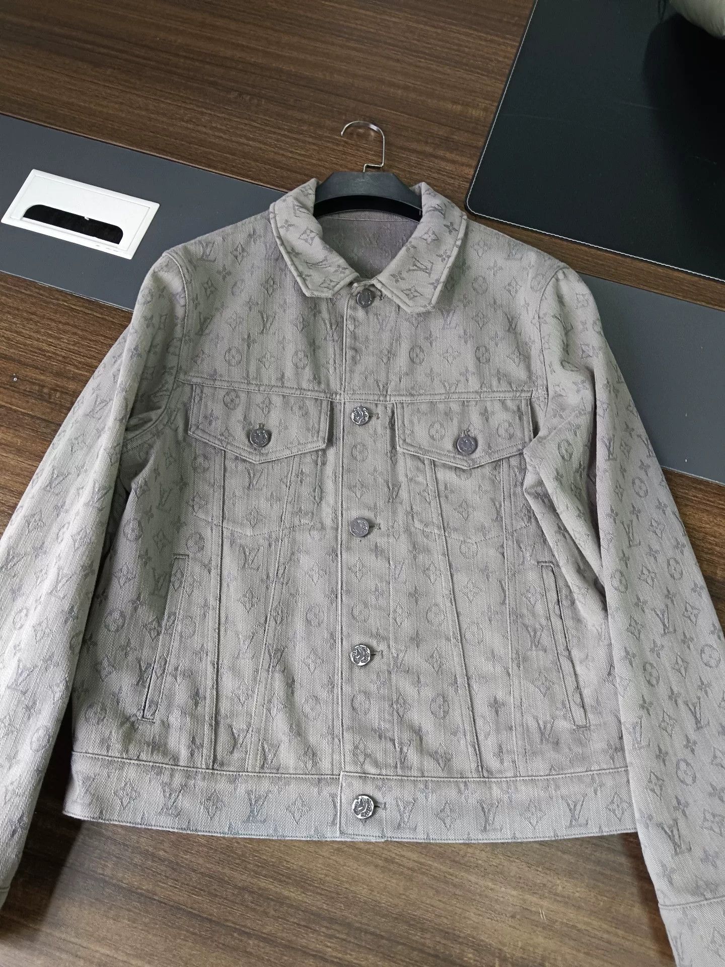 Louis Vuitton Louis Vuitton Monogram Denim Jacket Size S Size US S / EU 44-46 / 1 - 2 Thumbnail