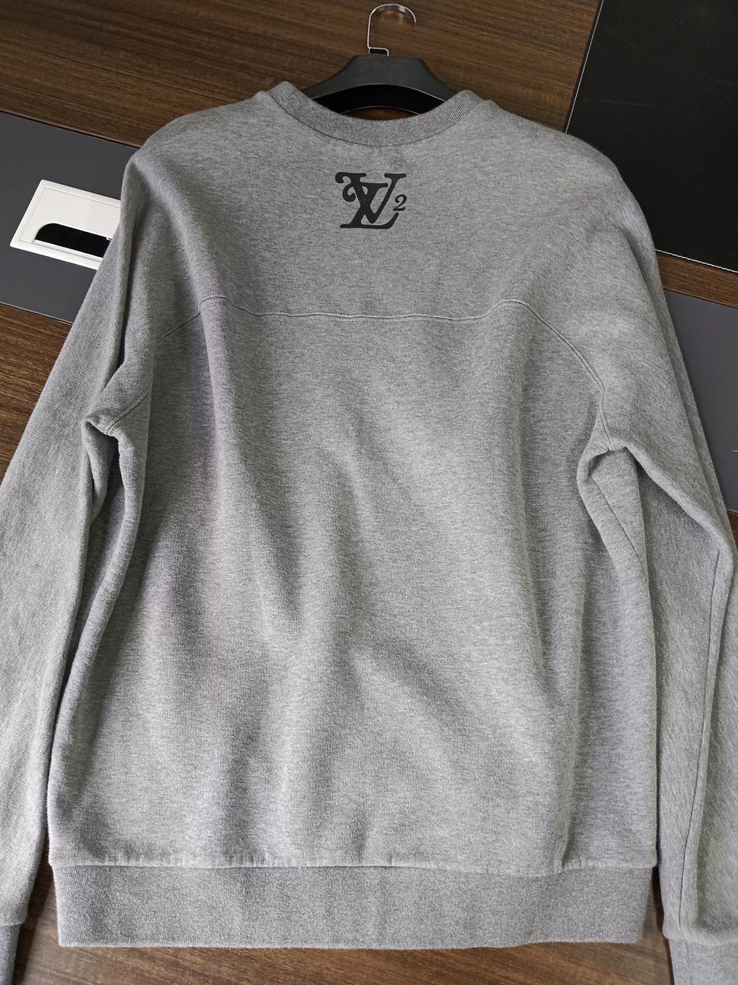 Louis Vuitton Louis Vuitton x Nigo Logo Sweatshirt Gray L Size US L / EU 52-54 / 3 - 5 Thumbnail