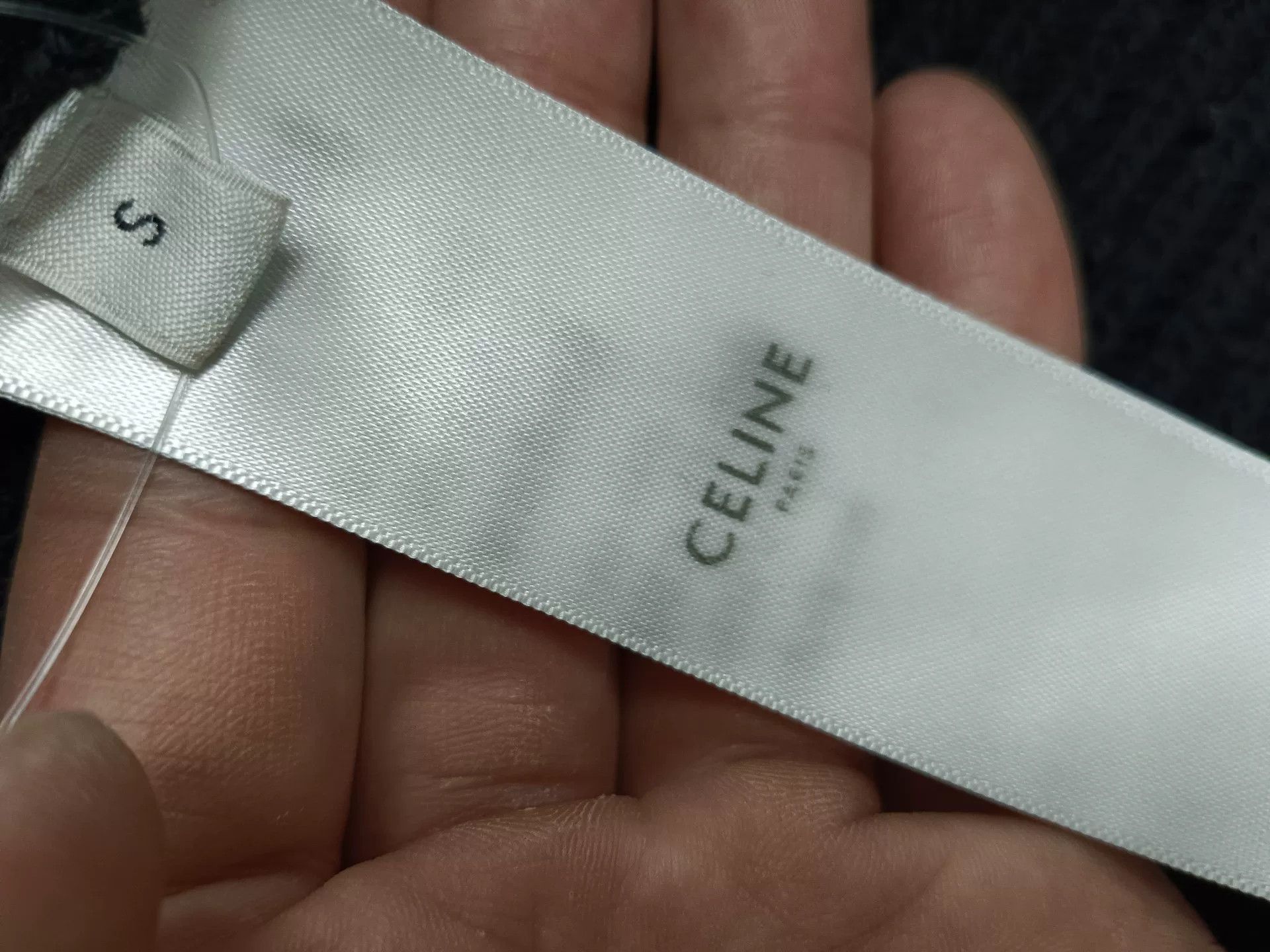 Celine Celine Logo Knit Sweater US S Size US S / EU 44-46 / 1 - 4 Thumbnail