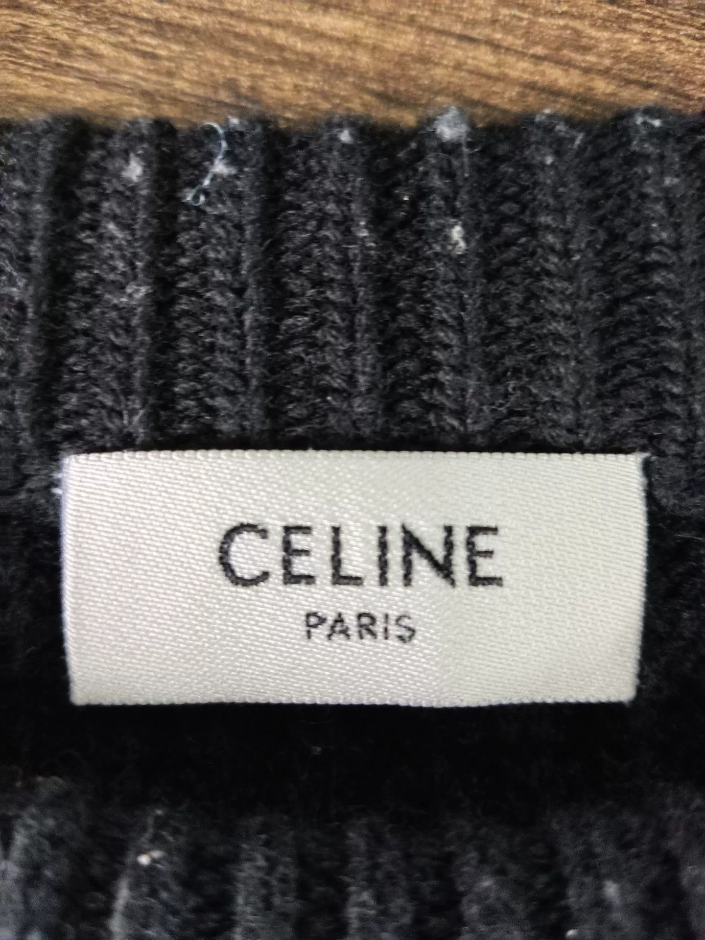 Celine Celine Logo Knit Sweater US S Size US S / EU 44-46 / 1 - 3 Thumbnail