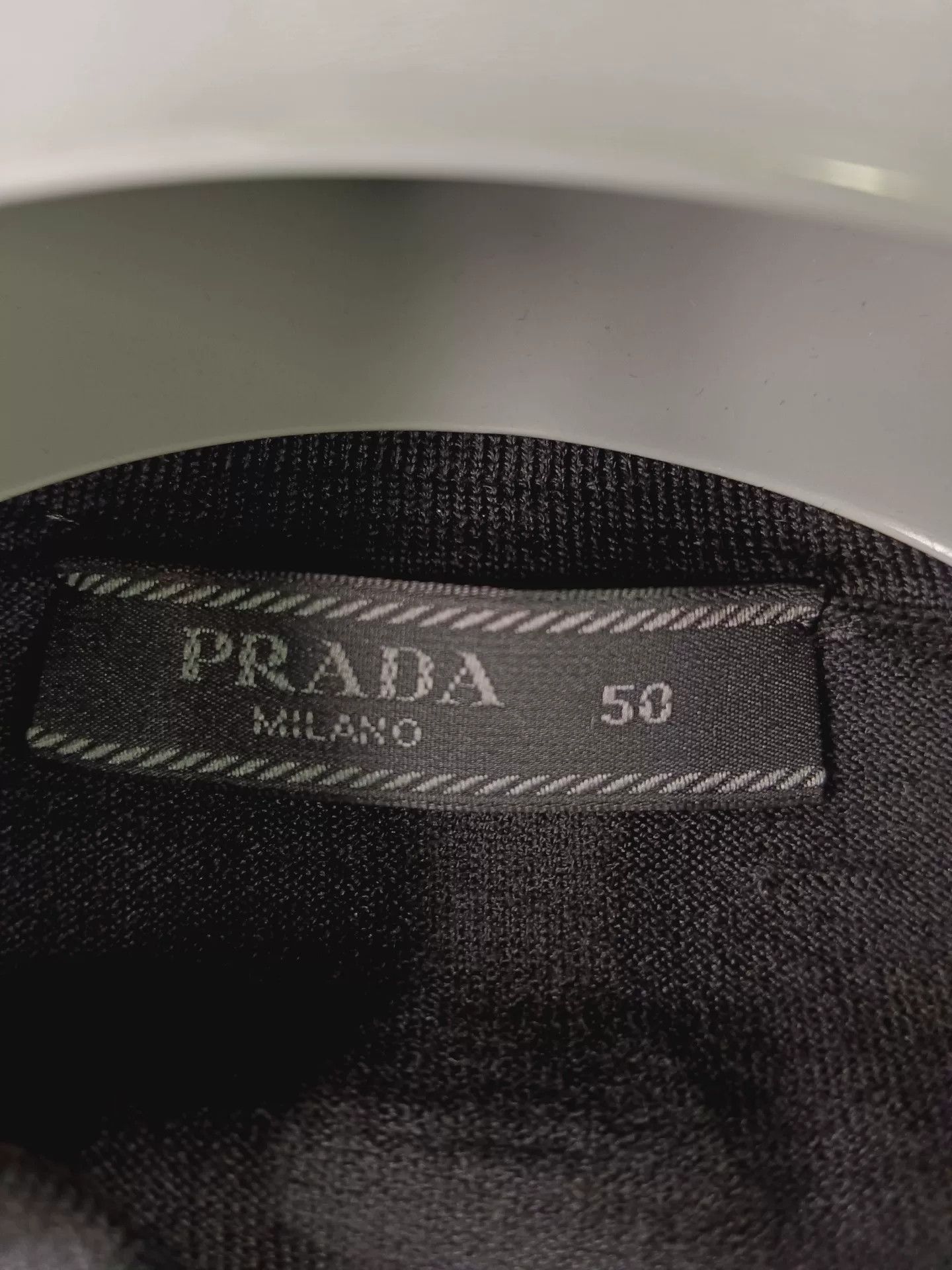 Prada Prada Half-Zip Logo Polo Shirt Size M Size US M / EU 48-50 / 2 - 3 Thumbnail