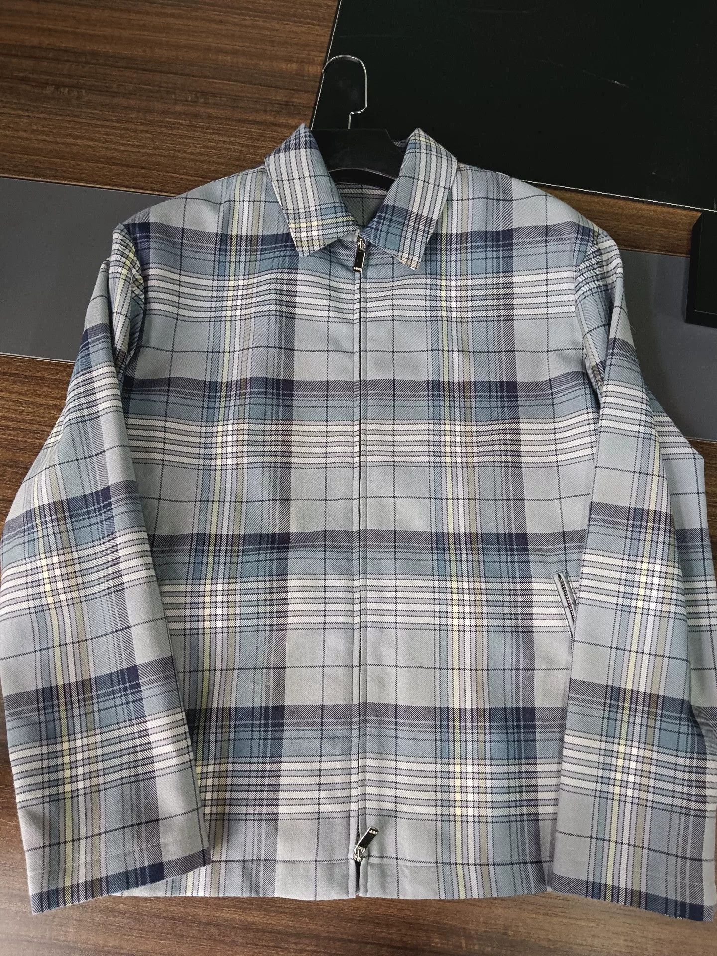 Dior Dior Plaid Wool Zip Jacket Size 44 Size US S / EU 44-46 / 1 - 2 Thumbnail
