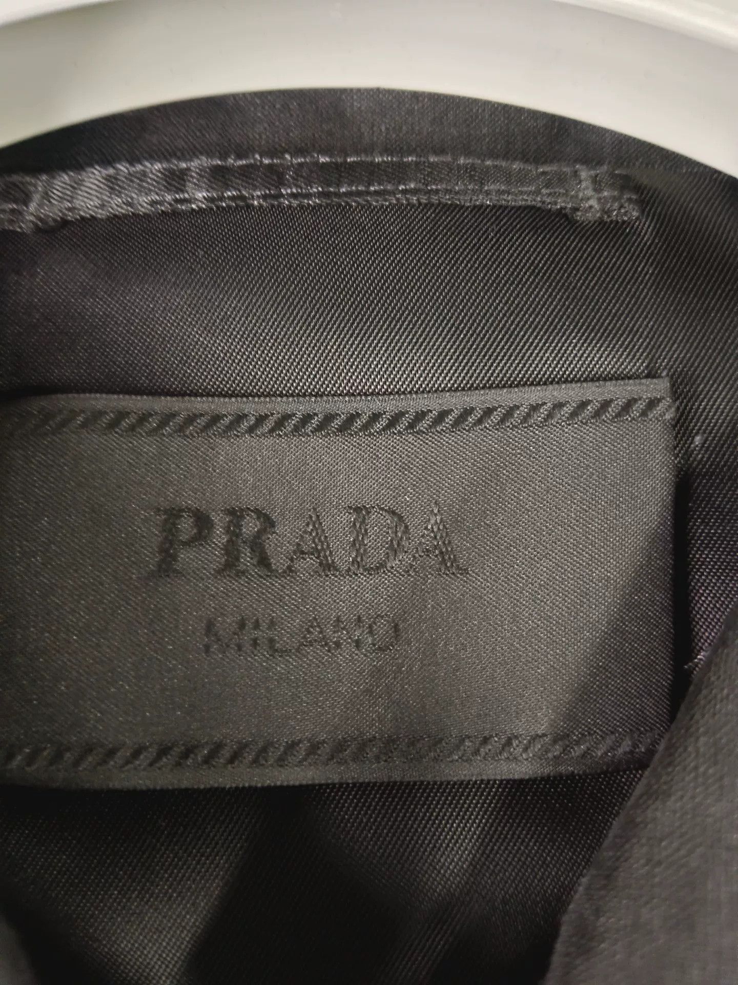 Prada Prada Contrast Stitch Zip Jacket Size S Size US S / EU 44-46 / 1 - 4 Thumbnail