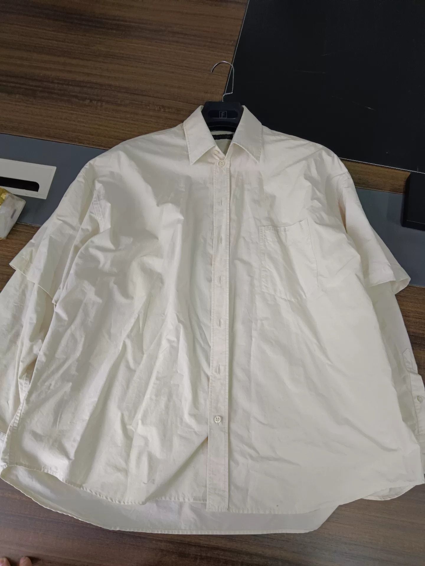 Balenciaga Balenciaga Layered Shirt Size 1 Size US S / EU 44-46 / 1 - 2 Thumbnail