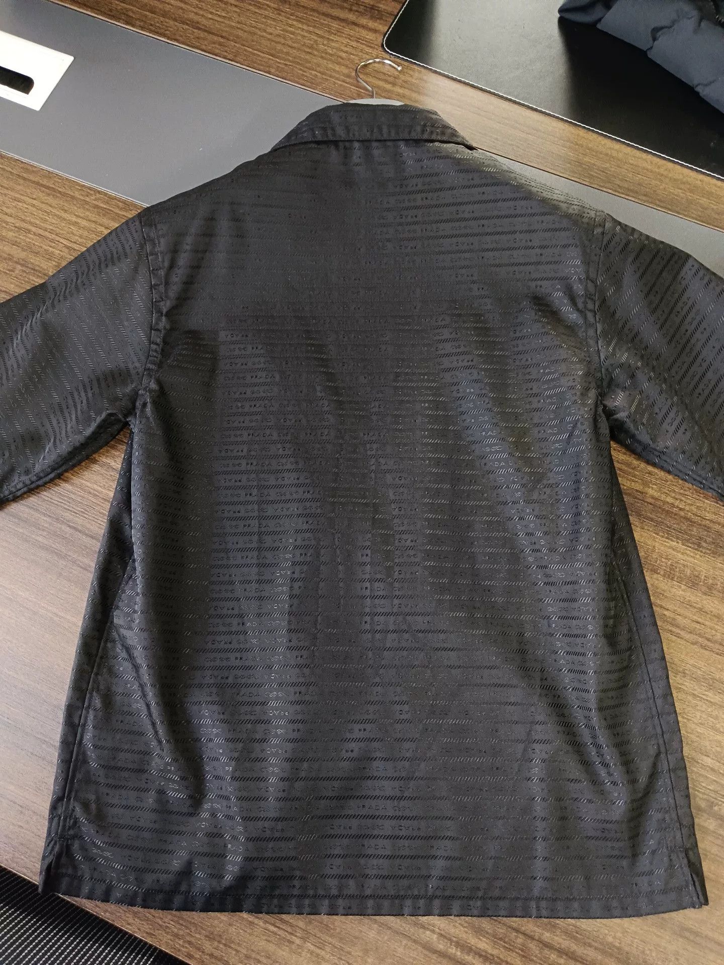 Prada Prada Full Logo Re-Nylon Zip Shirt XS Size US XS / EU 42 / 0 - 3 Thumbnail