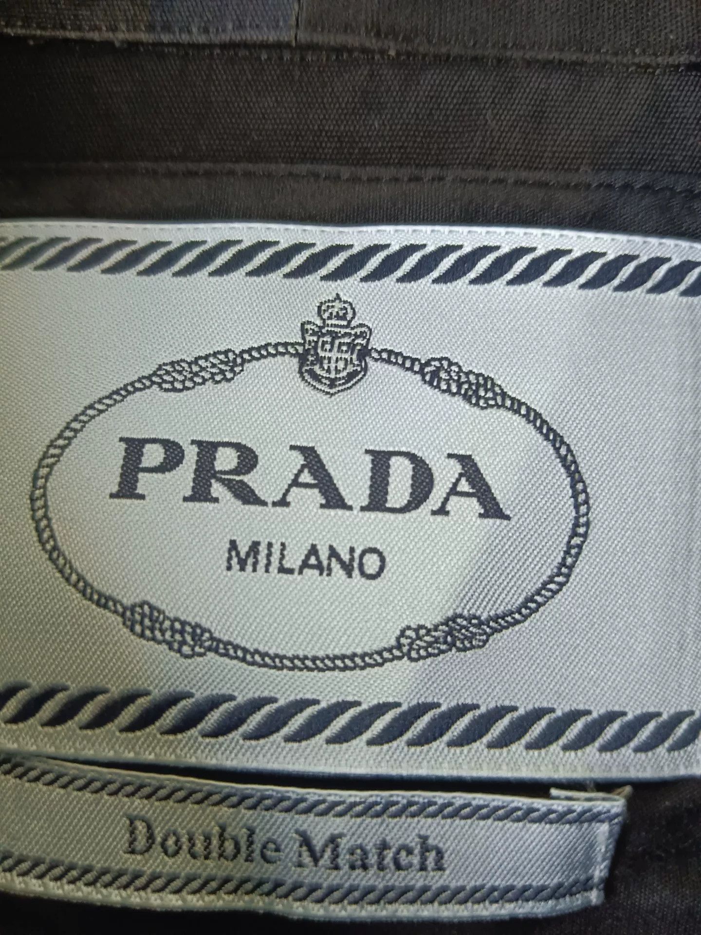 Prada Prada Camo Patchwork Double Match Shirt L Size US L / EU 52-54 / 3 - 6 Thumbnail