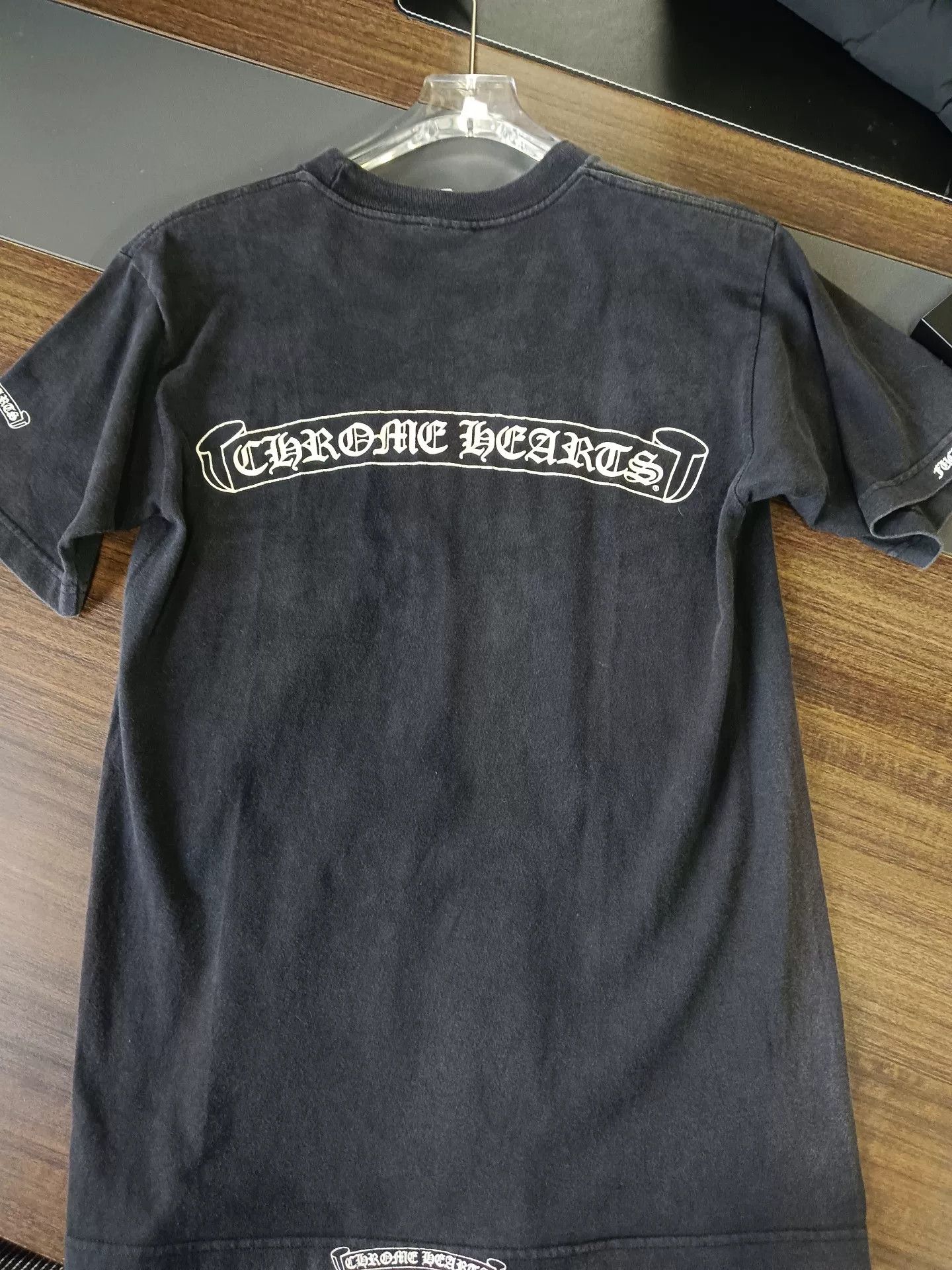 Chrome Hearts Chrome Hearts Scroll Logo Pocket T-Shirt M Size US M / EU 48-50 / 2 - 3 Thumbnail
