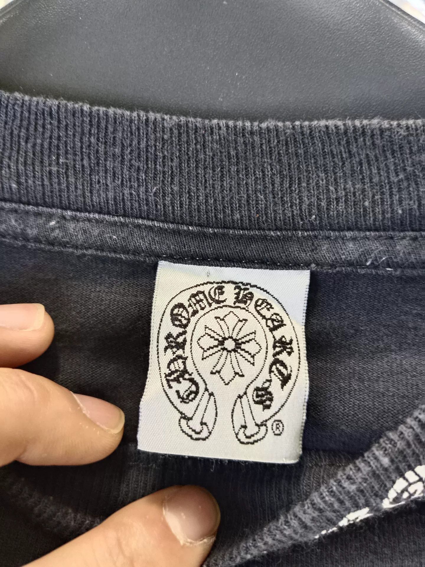 Chrome Hearts Chrome Hearts Scroll Logo Pocket T-Shirt M Size US M / EU 48-50 / 2 - 5 Thumbnail