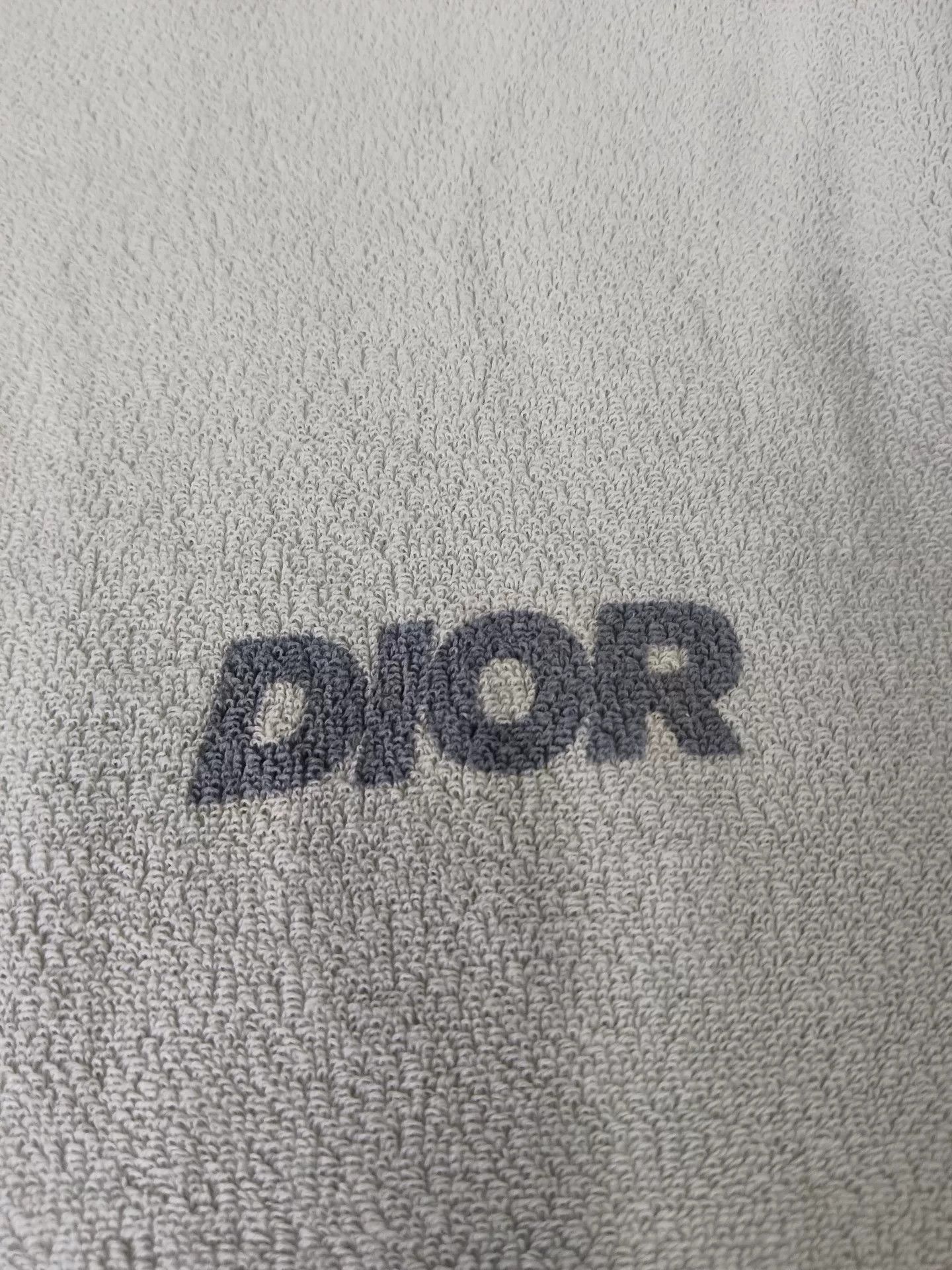Dior Dior Terry Cotton Logo T-Shirt Size L Size US L / EU 52-54 / 3 - 3 Thumbnail