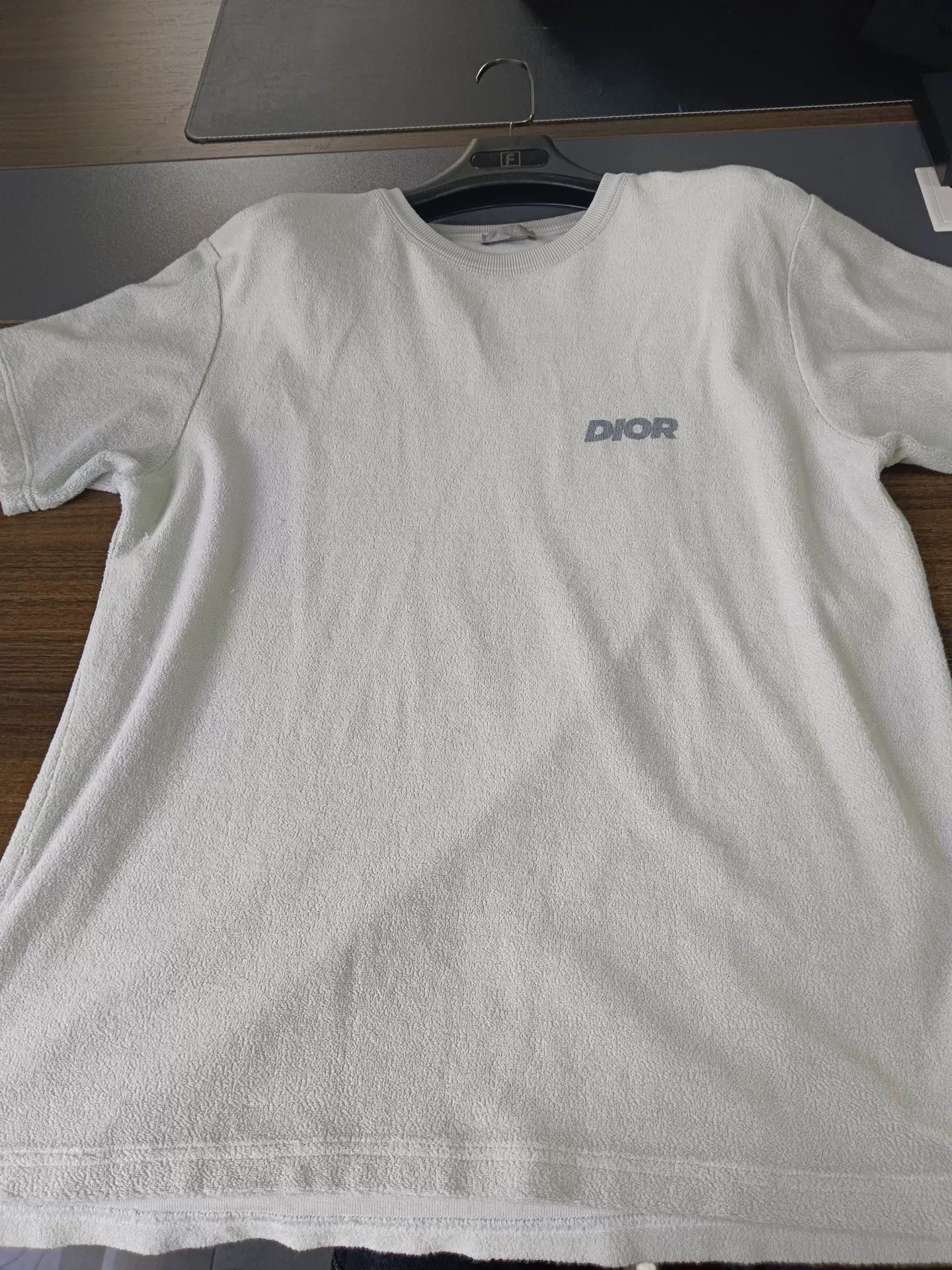Dior Dior Terry Cotton Logo T-Shirt Size L Size US L / EU 52-54 / 3 - 2 Thumbnail