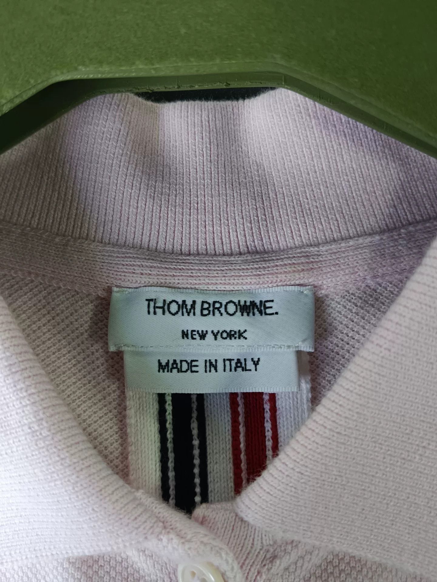 Thom Browne Thom Browne Back Stripe Polo Shirt US XXS Size US XXS / EU 40 - 3 Thumbnail