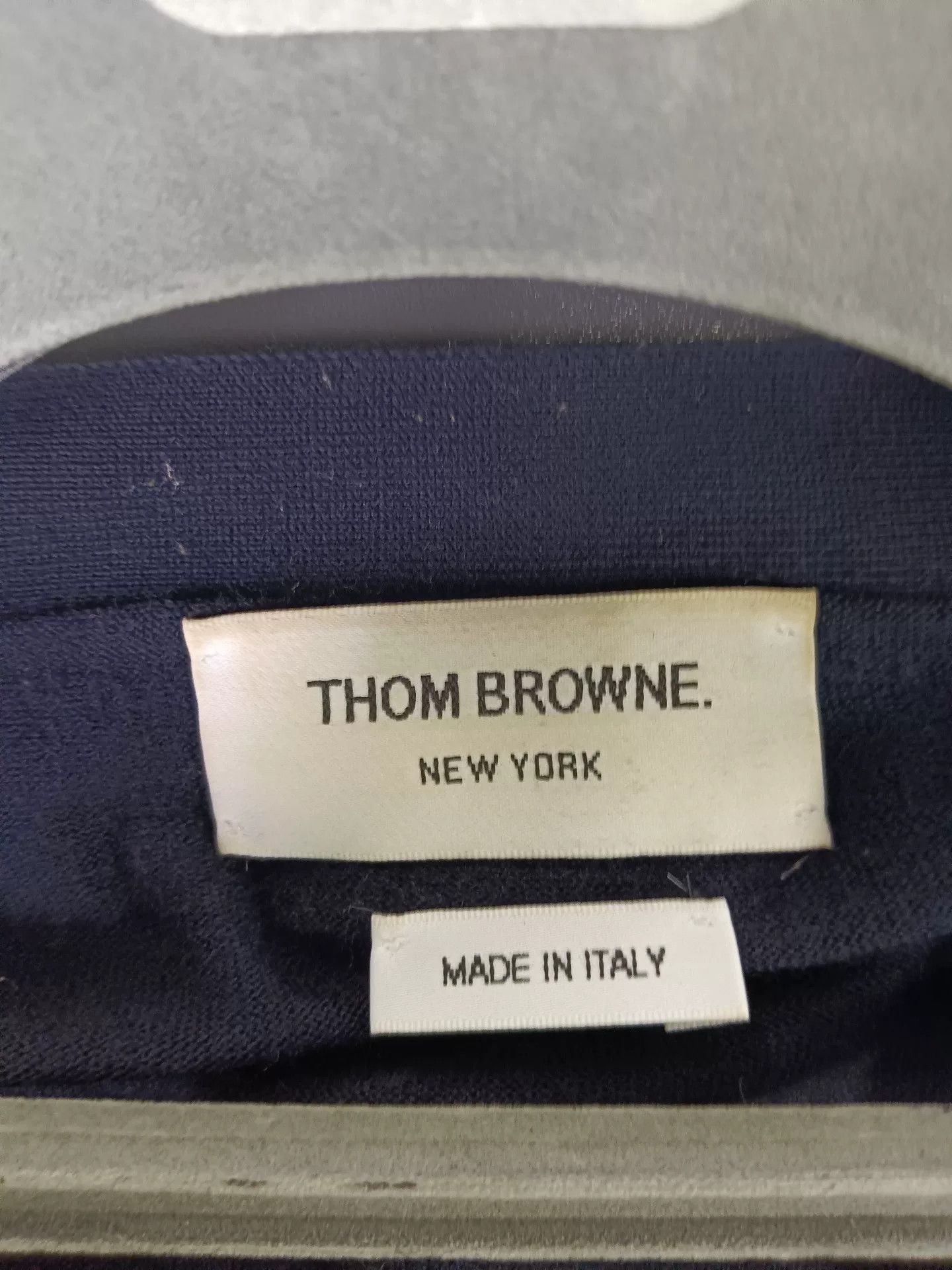 Thom Browne Thom Browne 4-Bar Wool Cardigan Size 3 Size US L / EU 52-54 / 3 - 4 Thumbnail