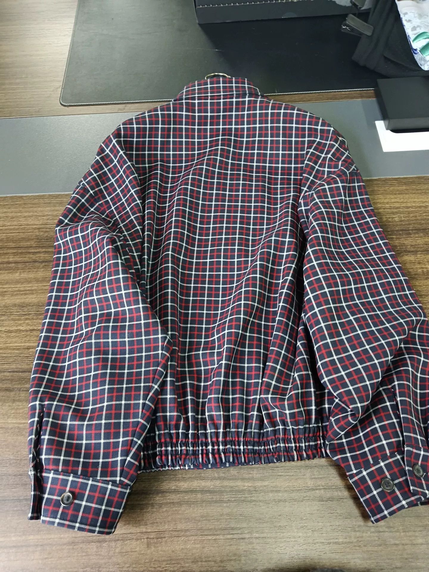 Miu Miu Miu Miu Check Zip Jacket IT 36 Size XS / US 0-2 / IT 36-38 - 3 Thumbnail