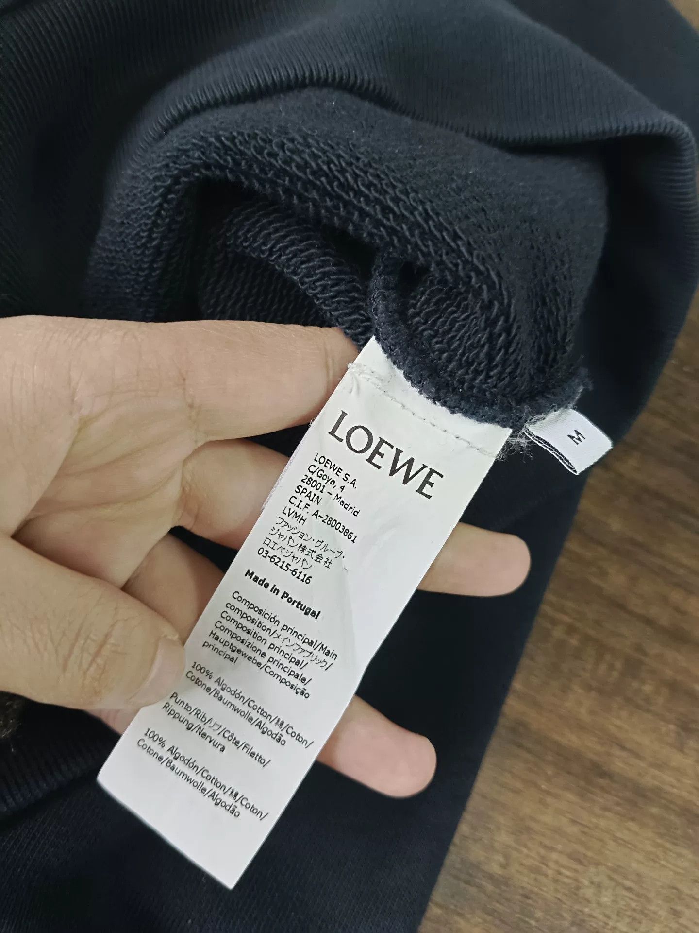 Loewe Loewe Embroidered Anagram Sweatshirt Size M Size US M / EU 48-50 / 2 - 5 Thumbnail