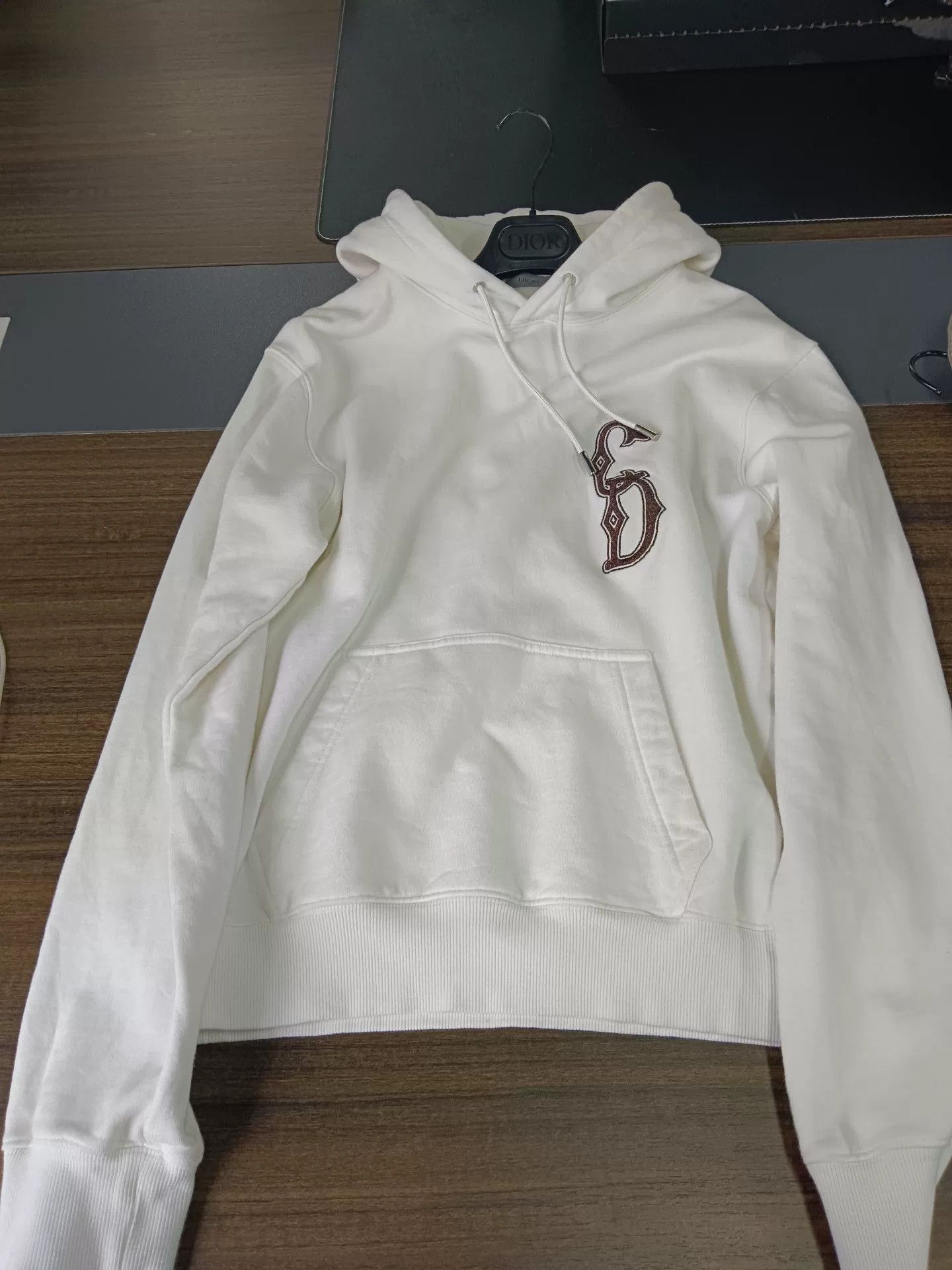 Dior Dior Embroidered CD Logo Hoodie Size M Size US M / EU 48-50 / 2 - 2 Thumbnail