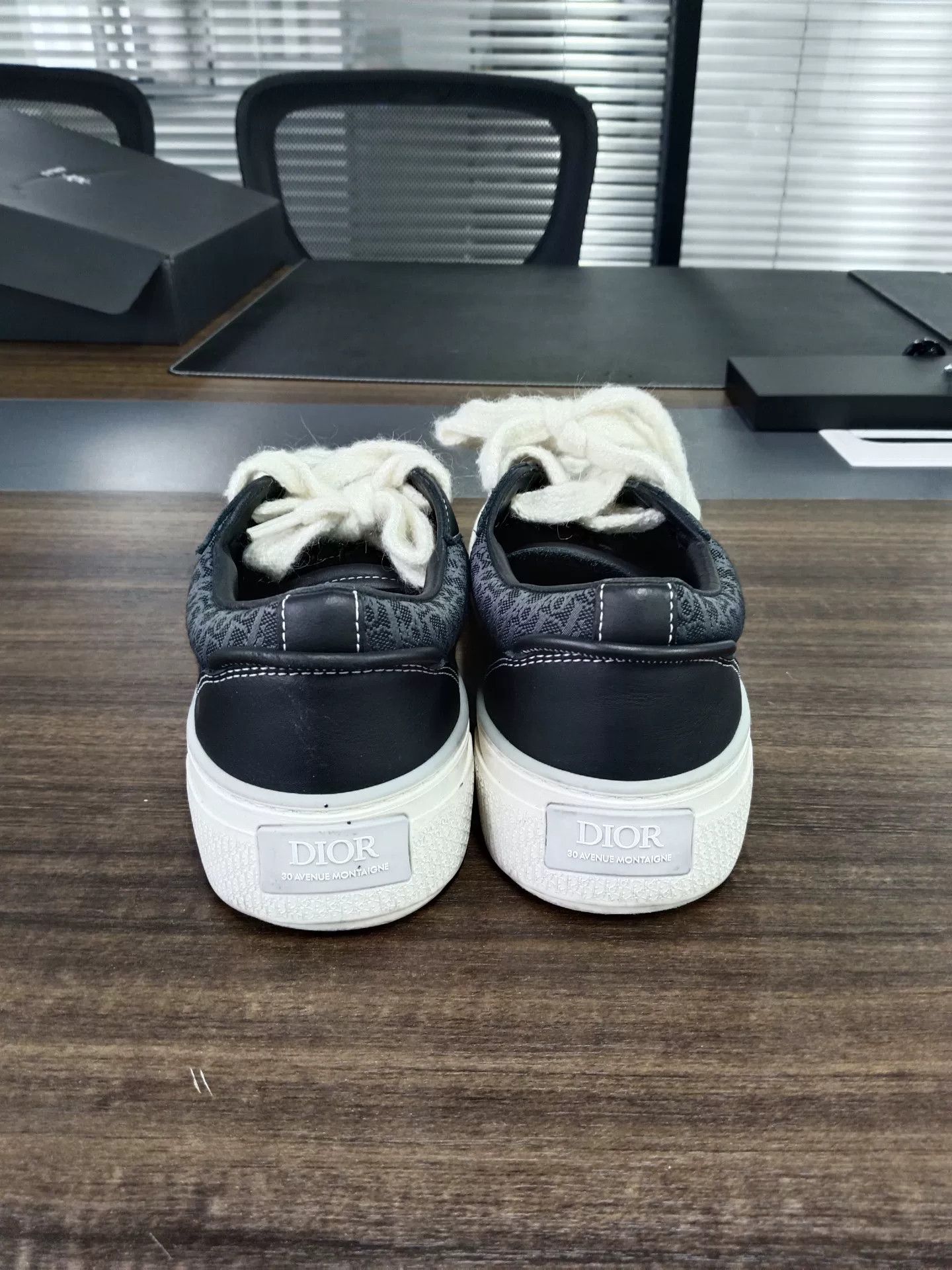 Dior Dior B33 Oblique Low-Top Sneakers Size 41 Size US 8 / EU 41 - 4 Thumbnail