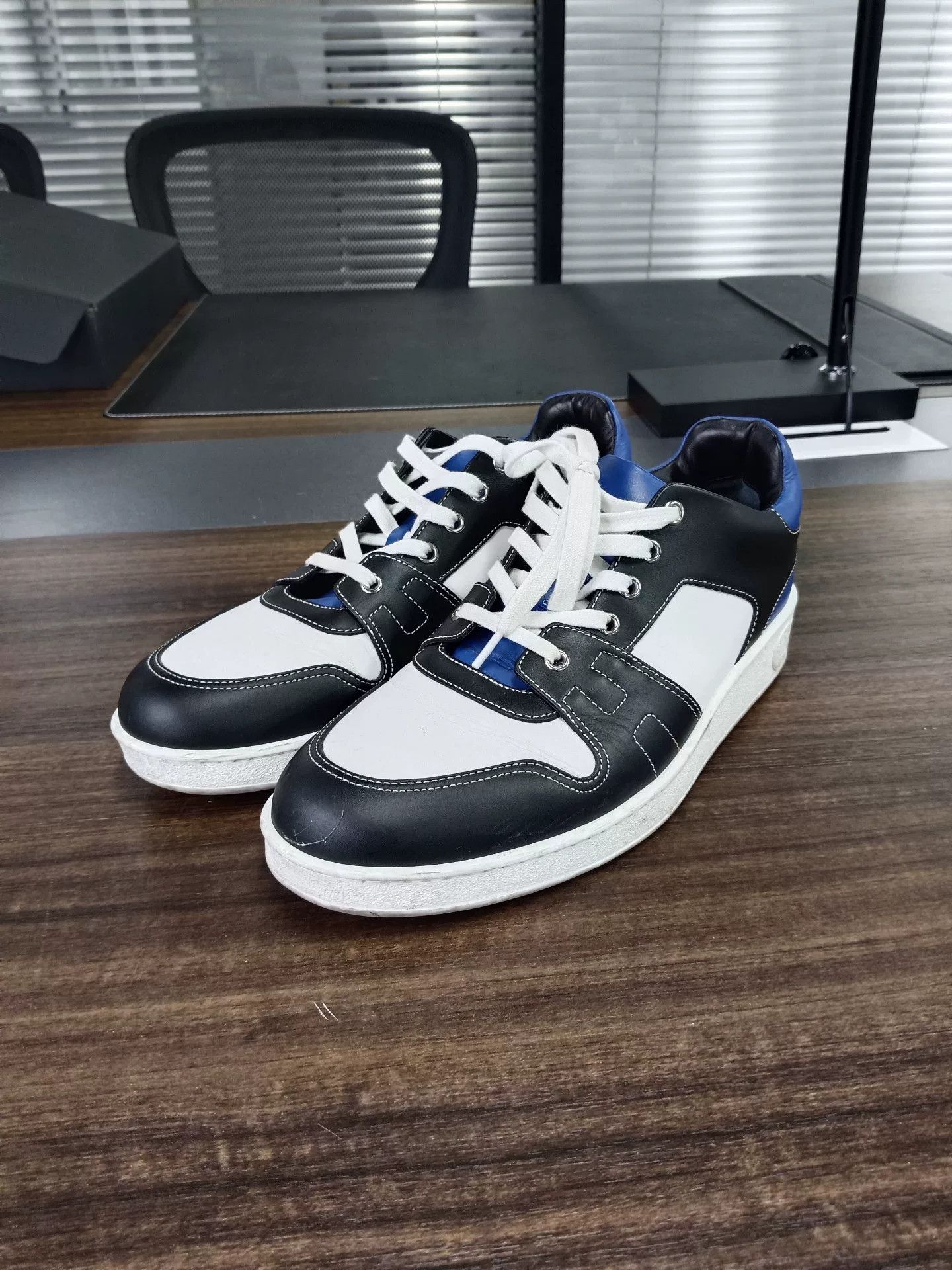 Hermes Hermes Freestyle Leather Sneakers 40.5 Size US 7.5 / EU 40-41 - 2 Thumbnail
