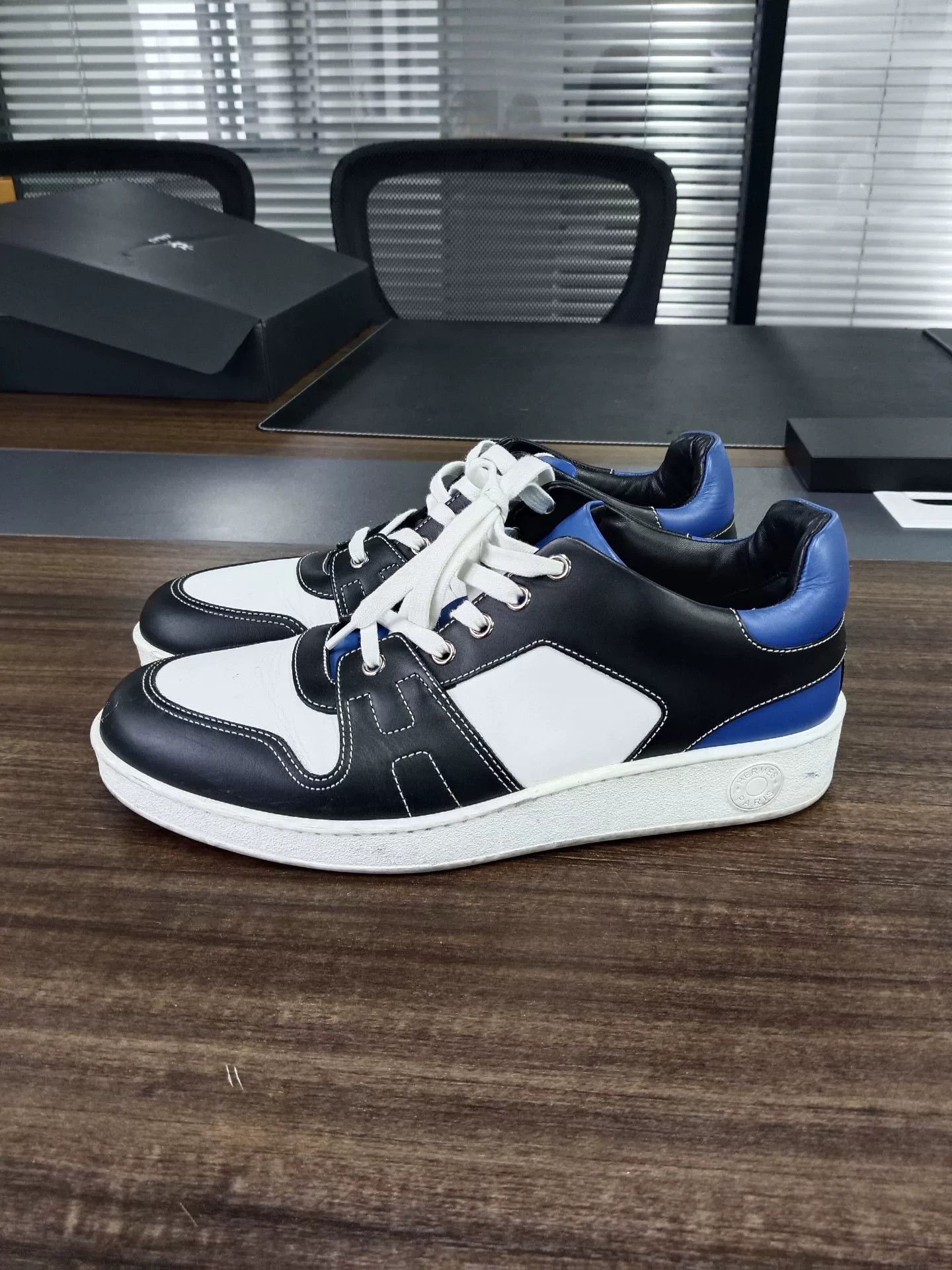 Hermes Hermes Freestyle Leather Sneakers 40.5 Size US 7.5 / EU 40-41 - 3 Thumbnail