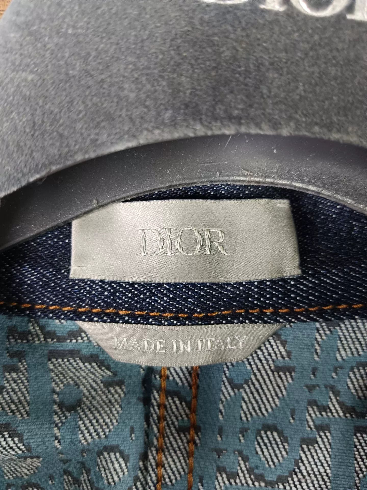Dior Dior Oblique Lining Denim Jacket Size 50 Size US M / EU 48-50 / 2 - 3 Thumbnail