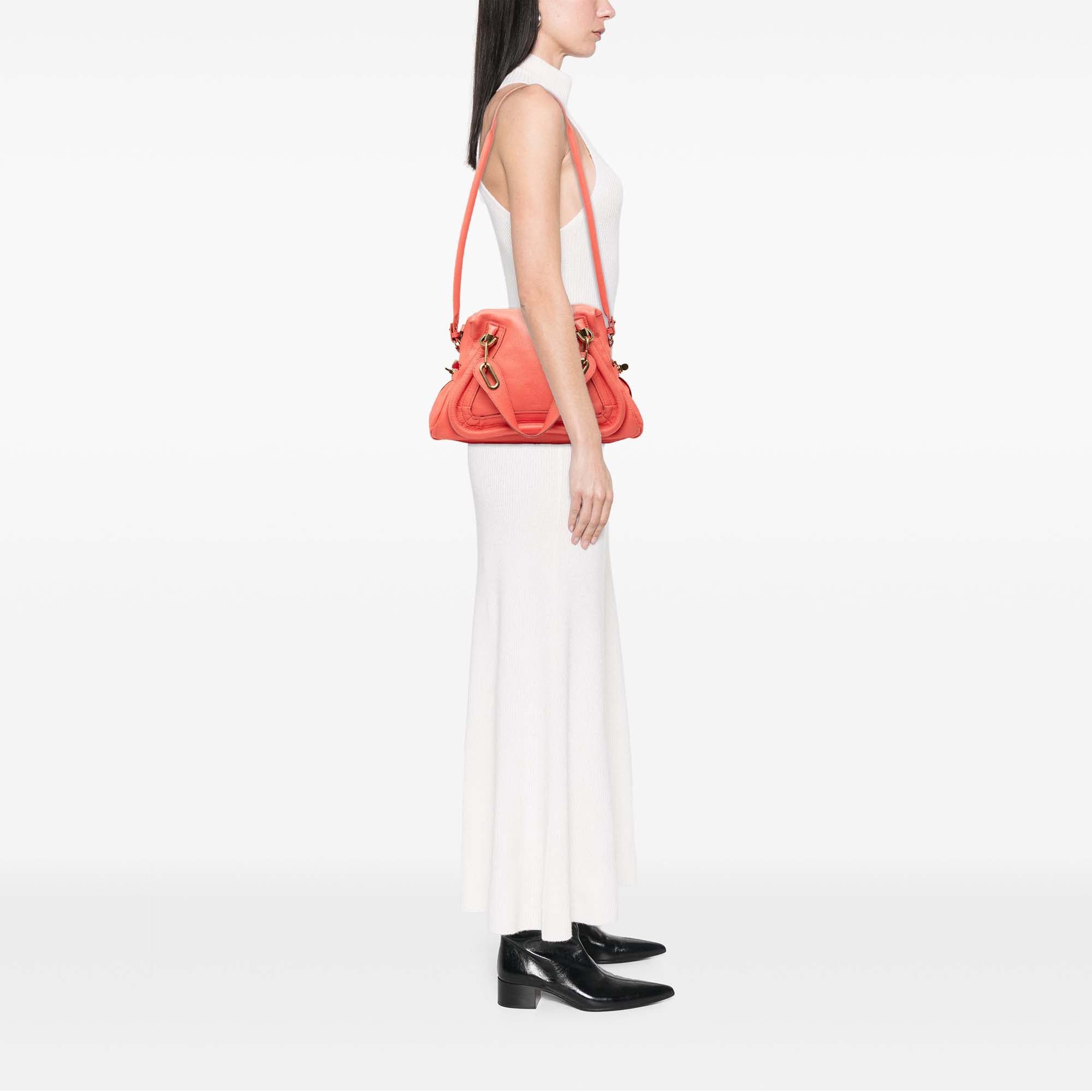 Chloe Medium Leather Paraty Satchel Size ONE SIZE - 7 Thumbnail