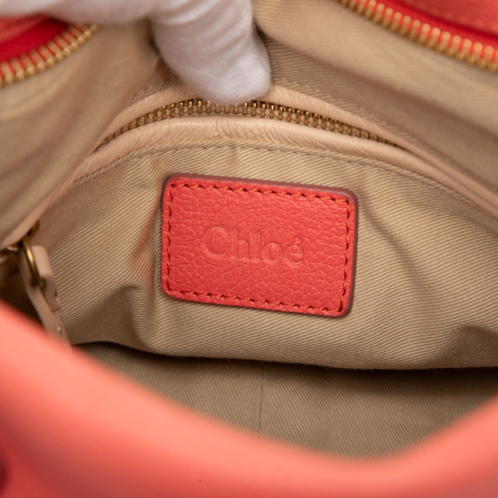 Chloe Medium Leather Paraty Satchel Size ONE SIZE - 5 Thumbnail