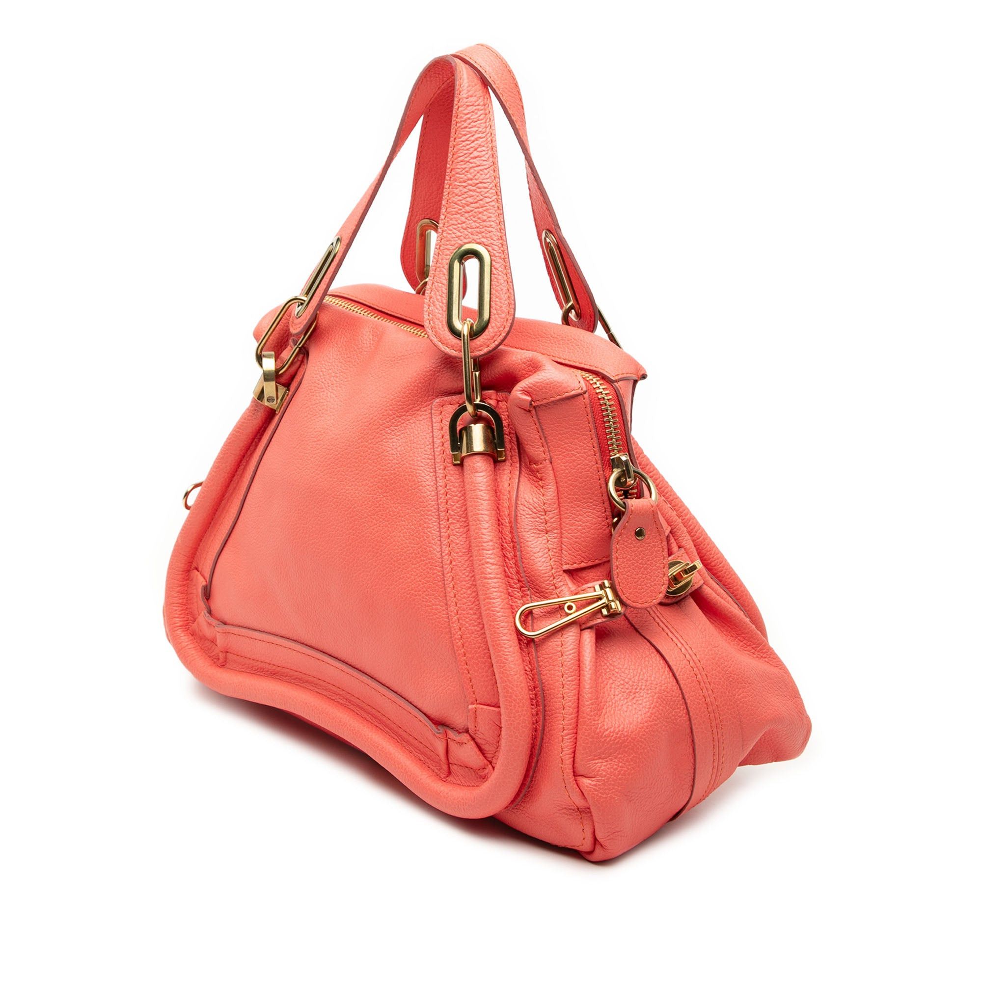 Chloe Medium Leather Paraty Satchel Size ONE SIZE - 2 Thumbnail