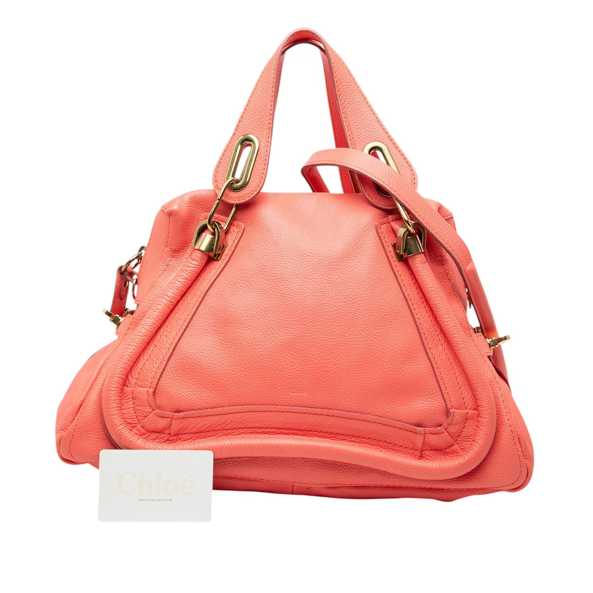 Chloe Medium Leather Paraty Satchel Size ONE SIZE - 8 Thumbnail