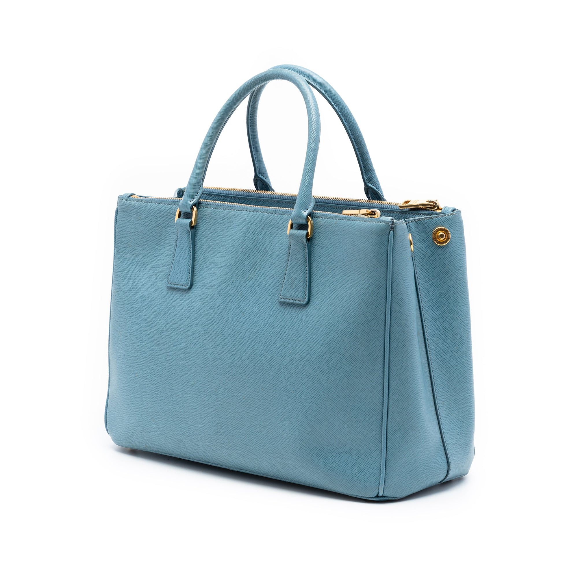 Prada Medium Saffiano Lux Galleria Double Zip Satchel Size ONE SIZE - 2 Thumbnail