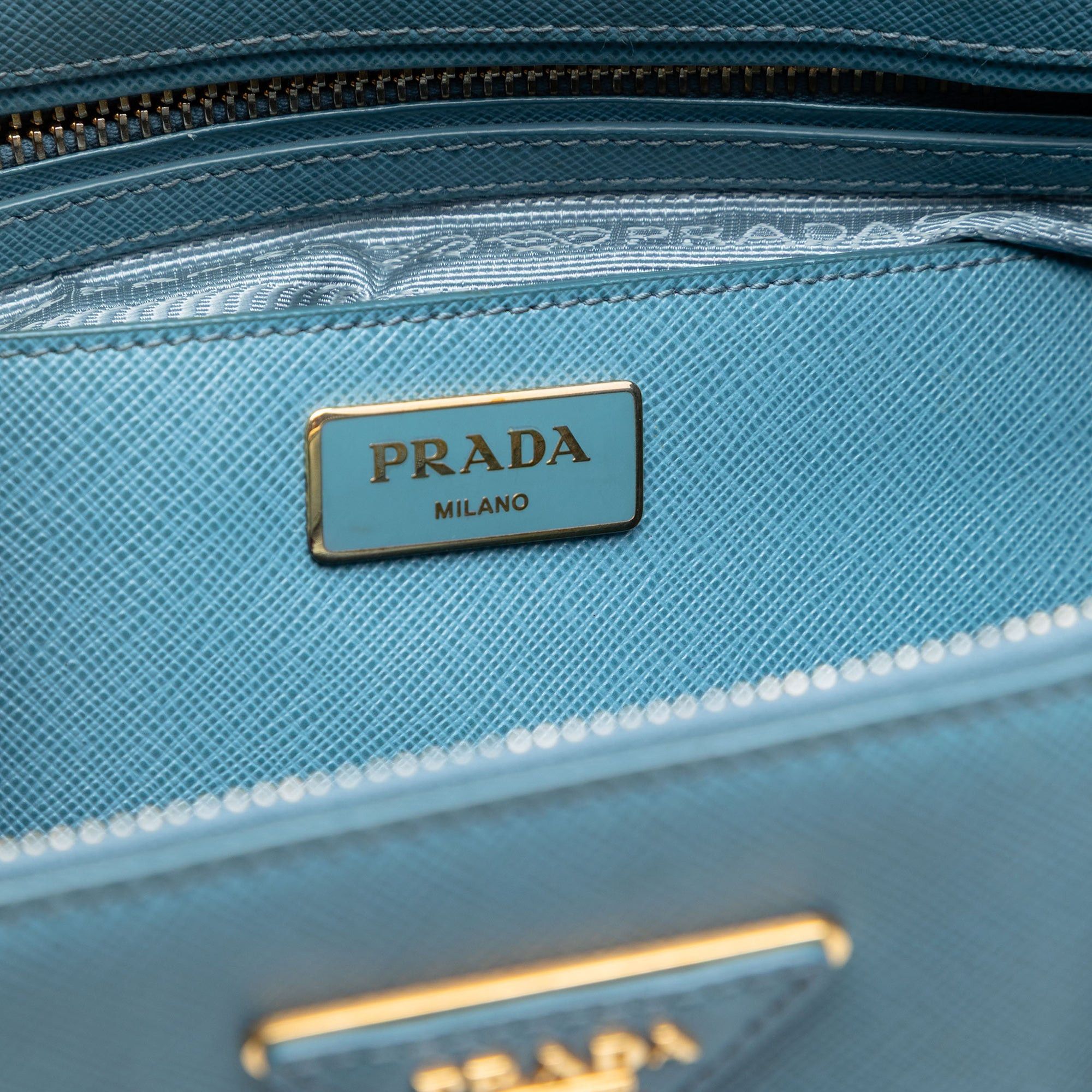 Prada Medium Saffiano Lux Galleria Double Zip Satchel Size ONE SIZE - 5 Thumbnail