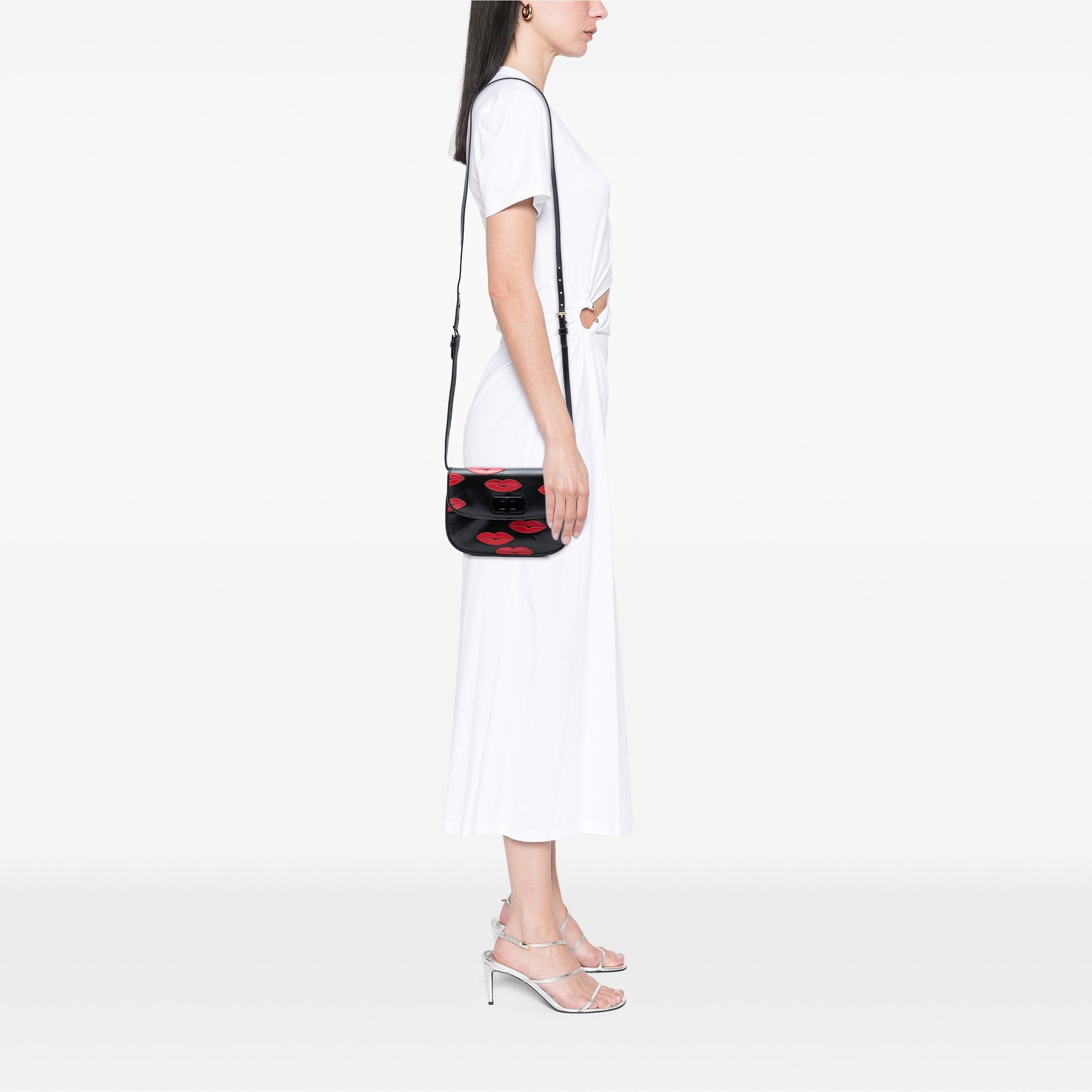 Prada Leather Lips Applique Crossbody Size ONE SIZE - 6 Thumbnail