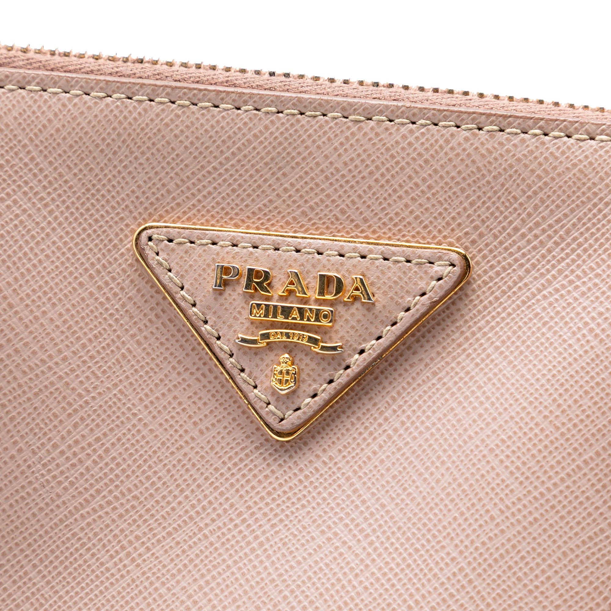 Prada Large Saffiano Lux Galleria Double Zip Satchel Size ONE SIZE - 5 Thumbnail