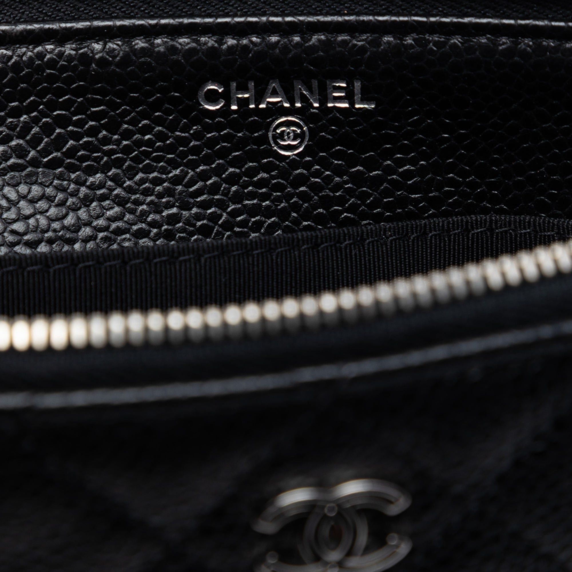 Chanel Small CC Quilted Caviar Zip Pouch Size ONE SIZE - 5 Thumbnail