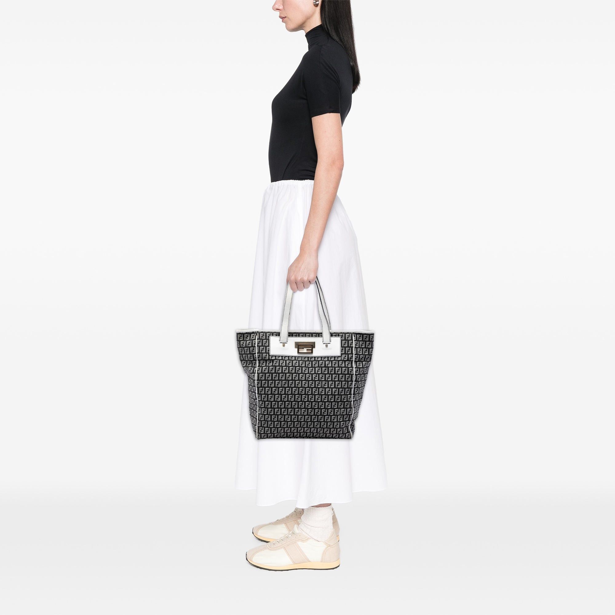 Fendi Zucchino Canvas Tote Size ONE SIZE - 7 Thumbnail