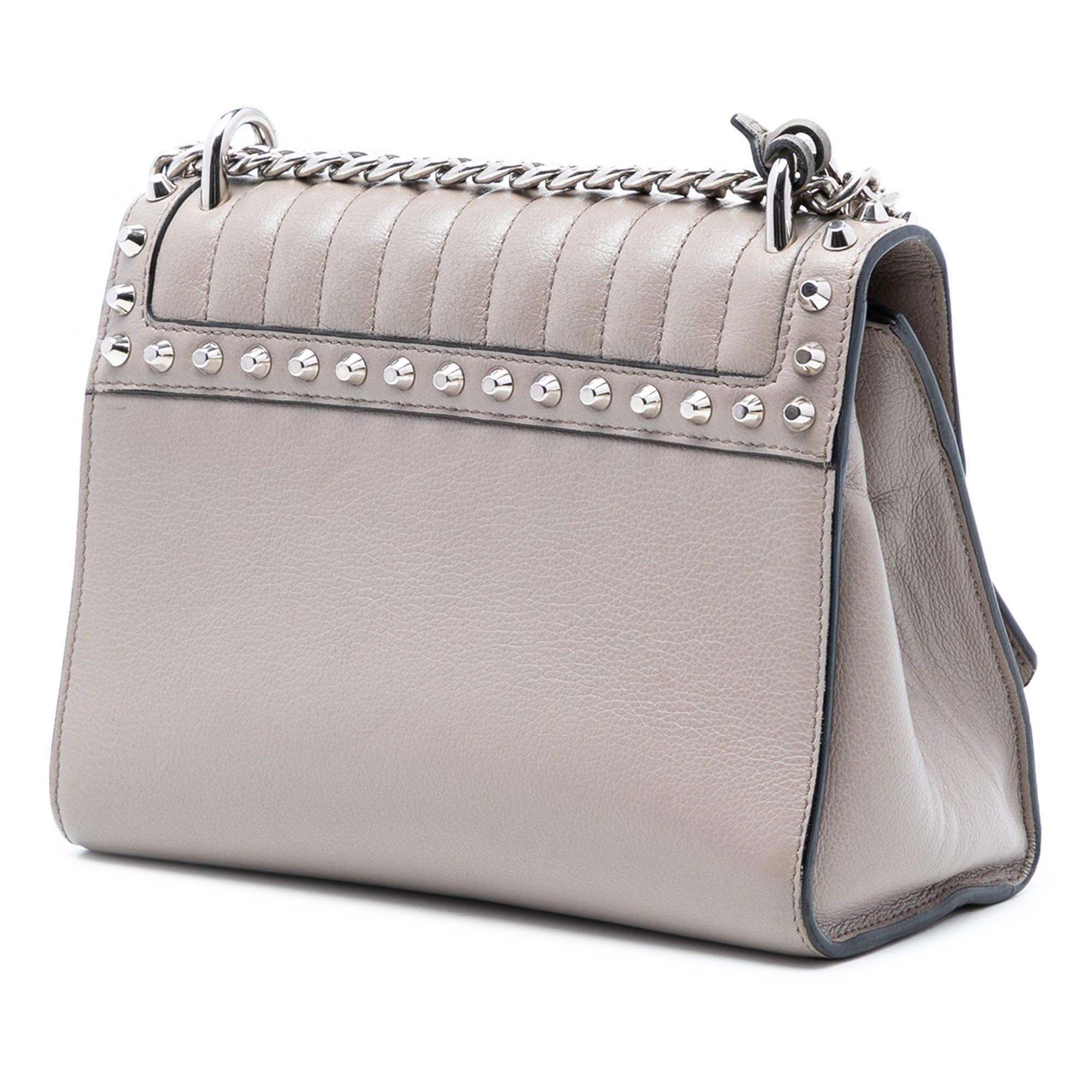 Prada Studded Glace Calf Sound Lock Crossbody Size ONE SIZE - 2 Thumbnail