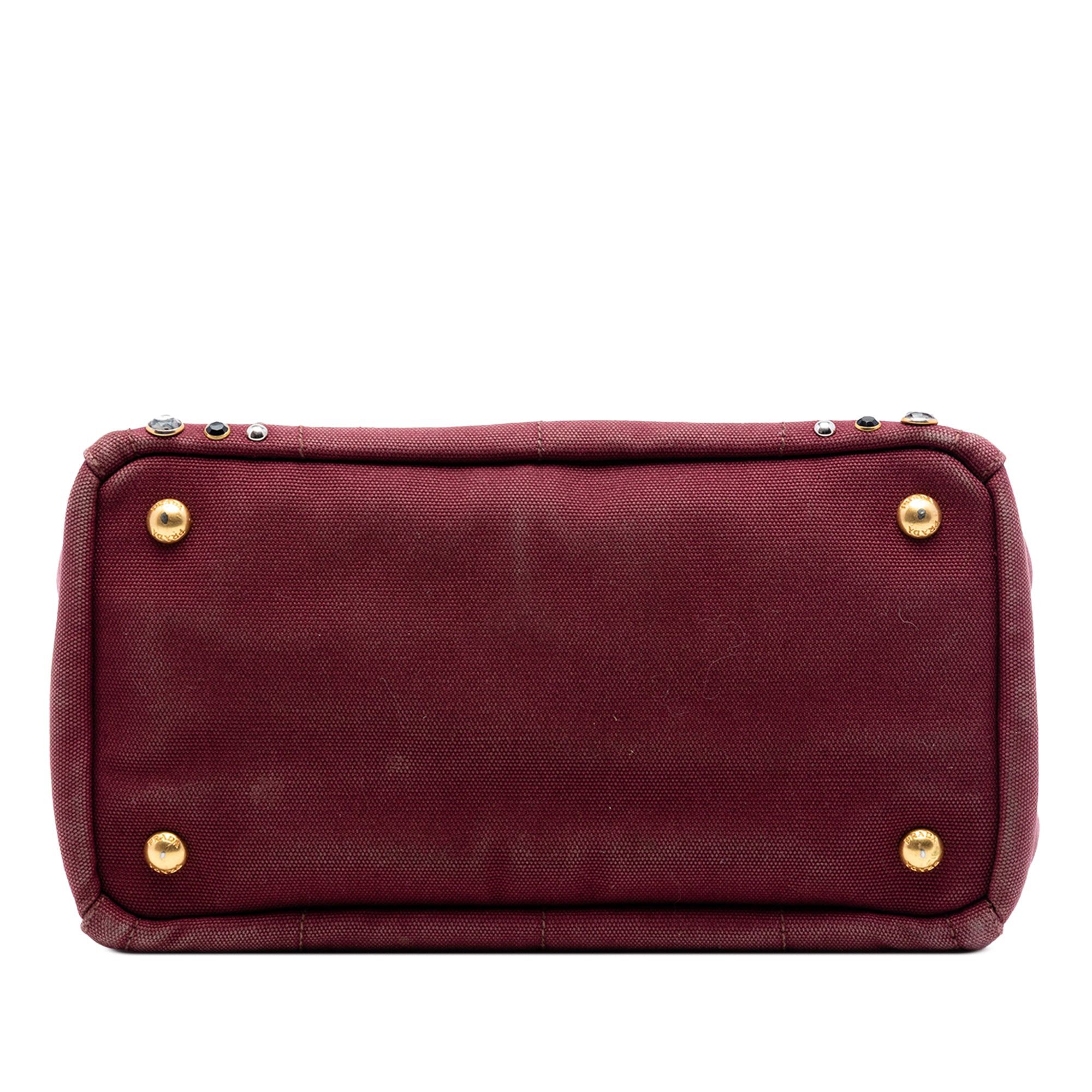 Prada Small Canvas Canapa Bijoux Satchel Size ONE SIZE - 3 Thumbnail