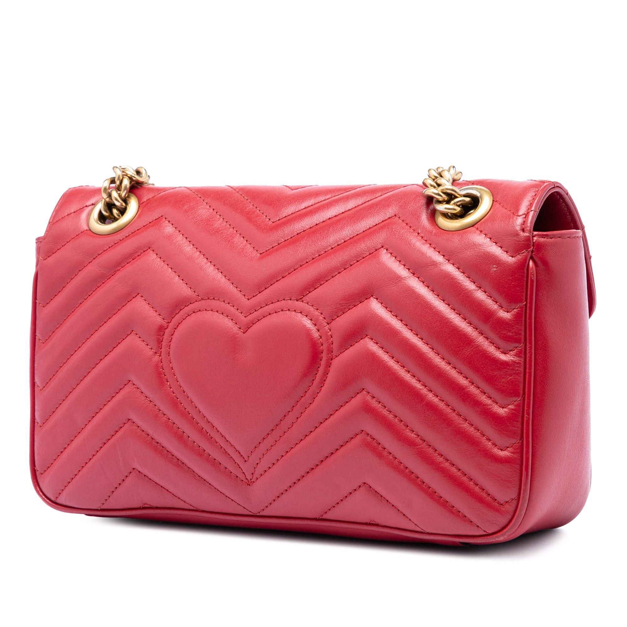 Gucci Medium GG Marmont Matelasse Leather Shoulder Bag Size ONE SIZE - 2 Thumbnail