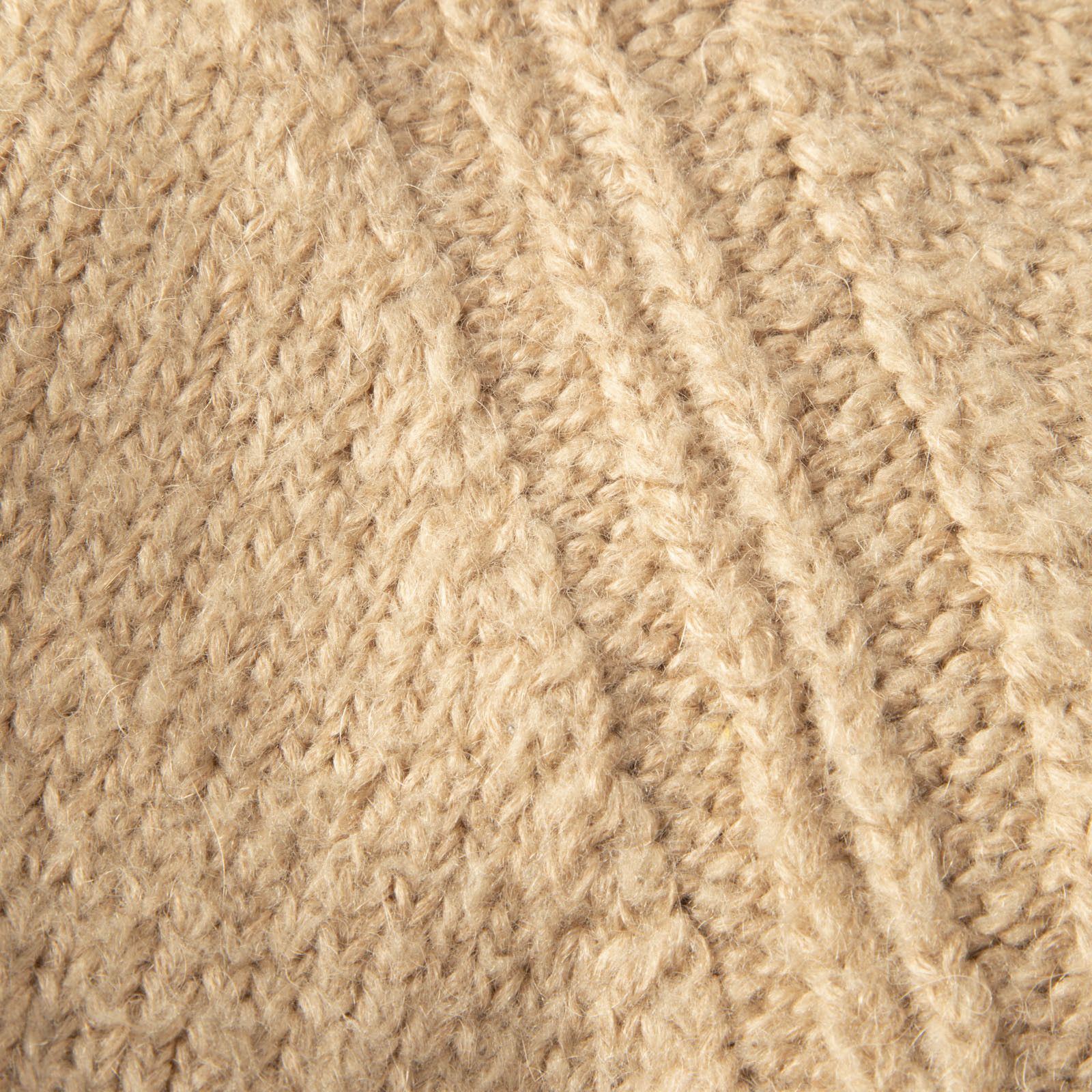 Sandro Beige Knit Sweater Size L / US 10 / IT 46 - 3 Thumbnail