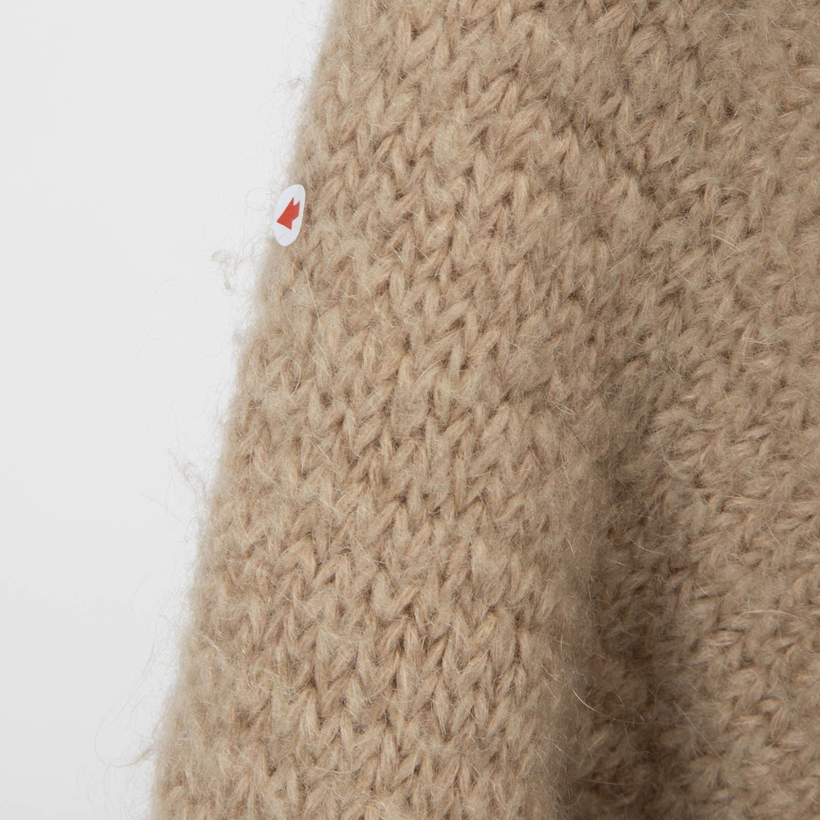 Sandro Beige Knit Sweater Size L / US 10 / IT 46 - 5 Thumbnail