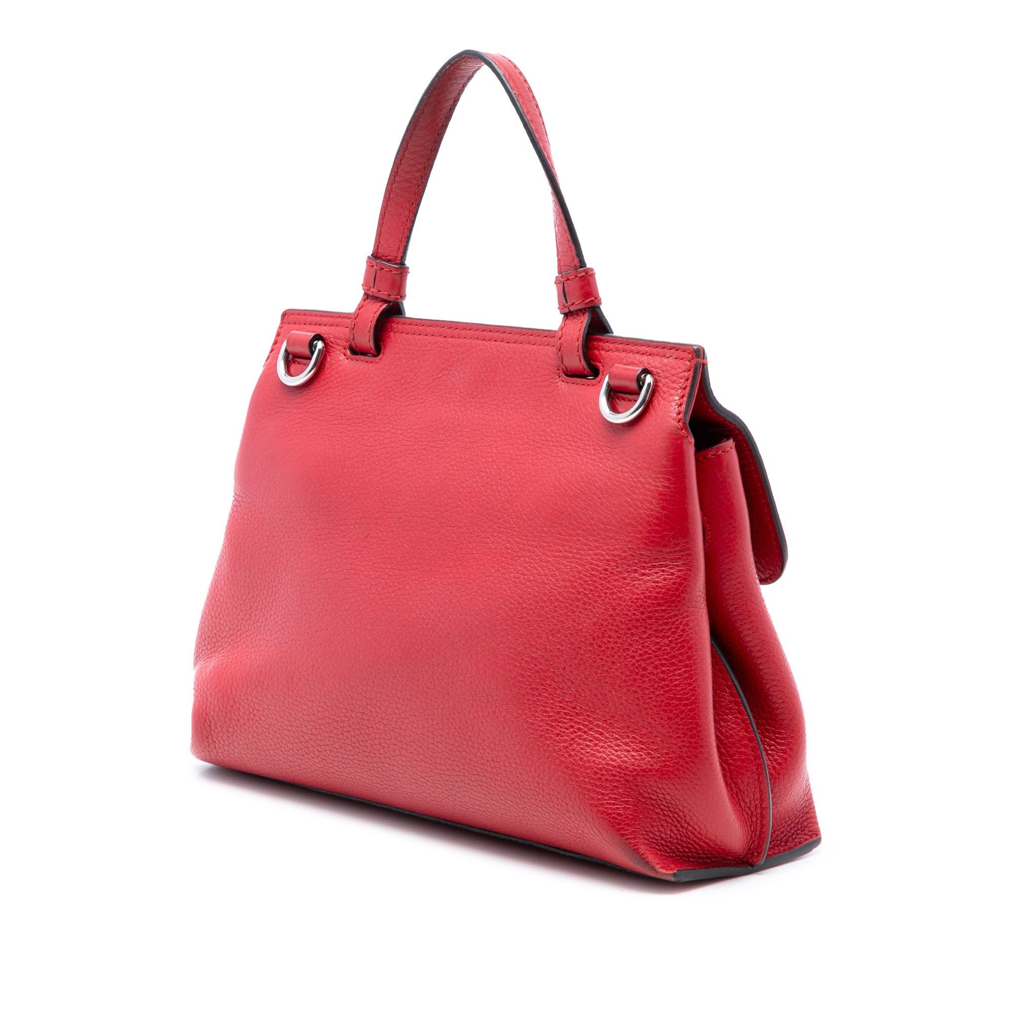Gucci Small Leather Bamboo Daily Satchel Size ONE SIZE - 2 Thumbnail