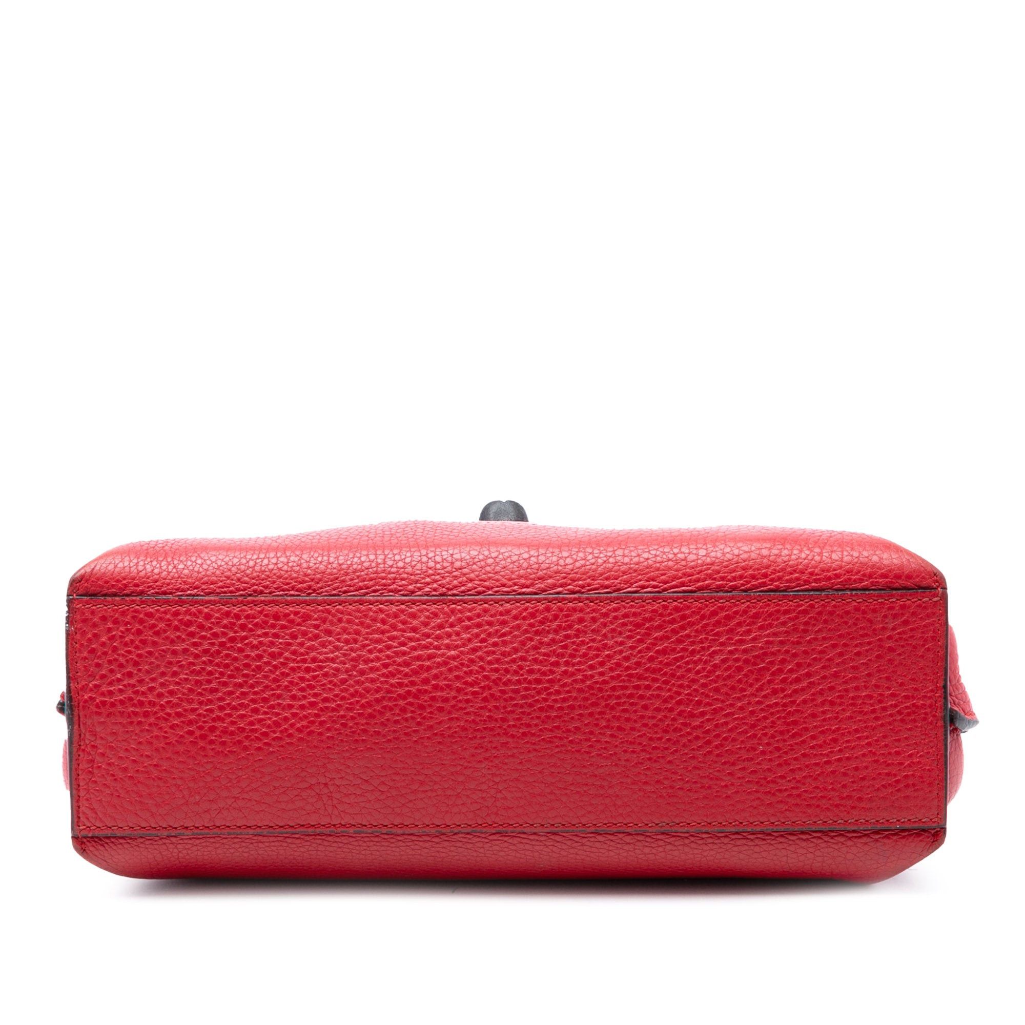 Gucci Small Leather Bamboo Daily Satchel Size ONE SIZE - 3 Thumbnail