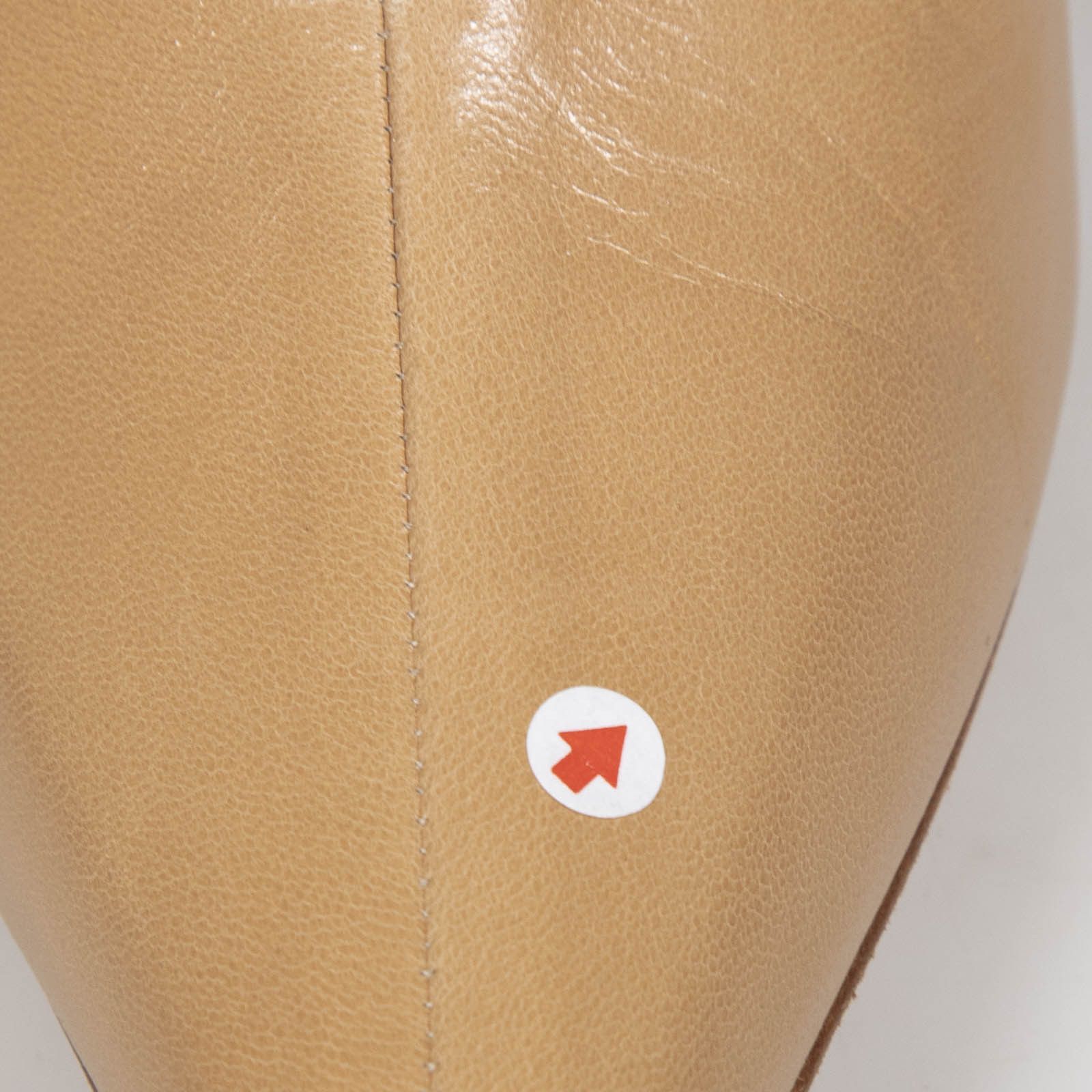Jimmy Choo Beige Camel Leather Peony Heeled Boots Size US 8.5 / IT 38.5 - 19 Thumbnail