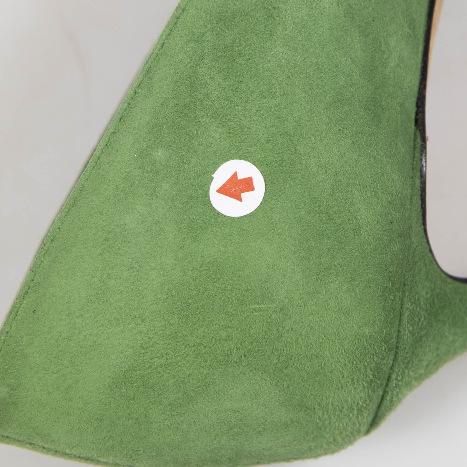 Jimmy Choo Green Suede Pumps Size US 5.5 / IT 35.5 - 16 Thumbnail