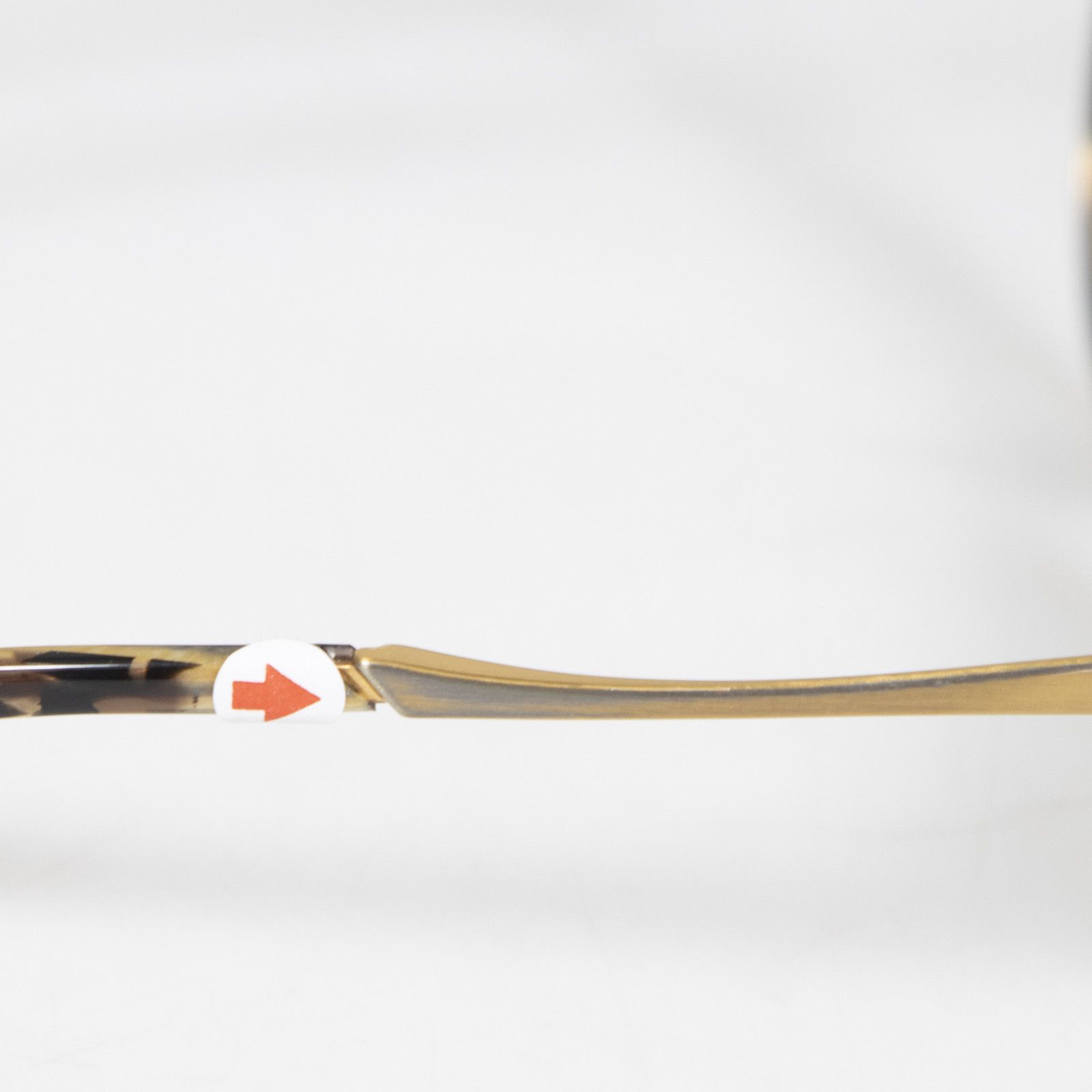 Miu Miu Gold Metal Sunglasses Size ONE SIZE - 10 Thumbnail