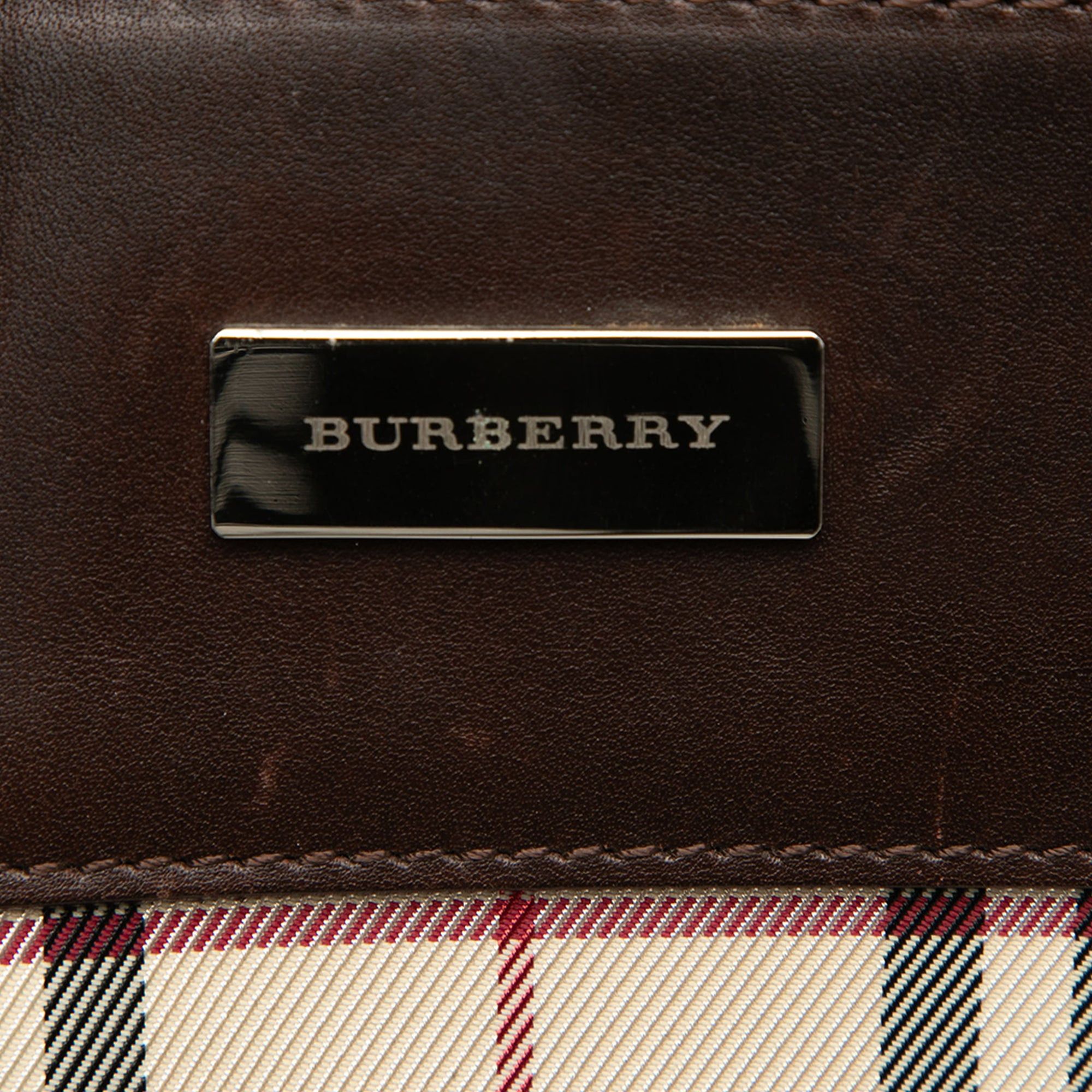 Burberry House Check Canvas Convertible Tote Size ONE SIZE - 5 Thumbnail