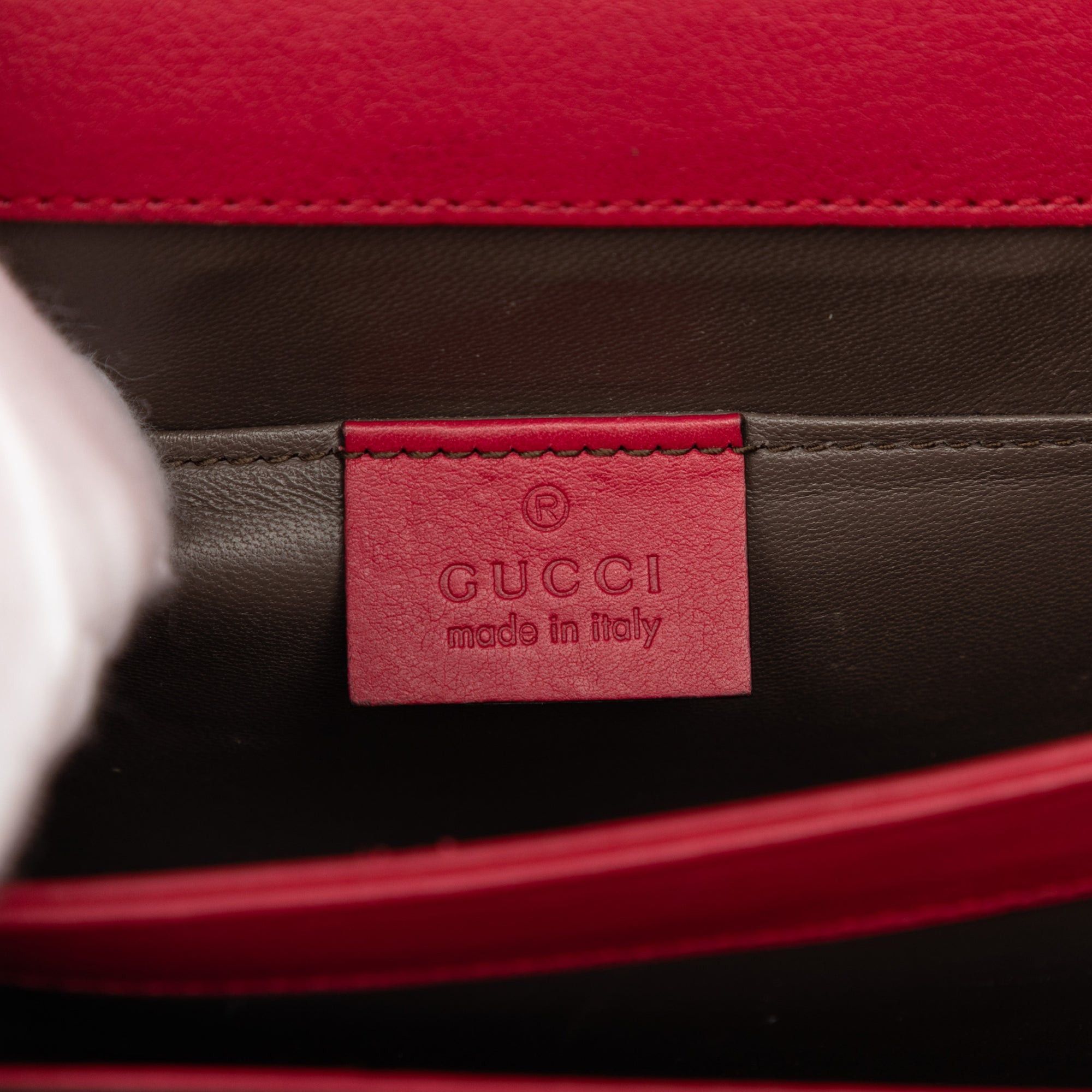 Gucci Small Polished Calfskin Interlocking G Dollar Crossbody Size ONE SIZE - 5 Thumbnail