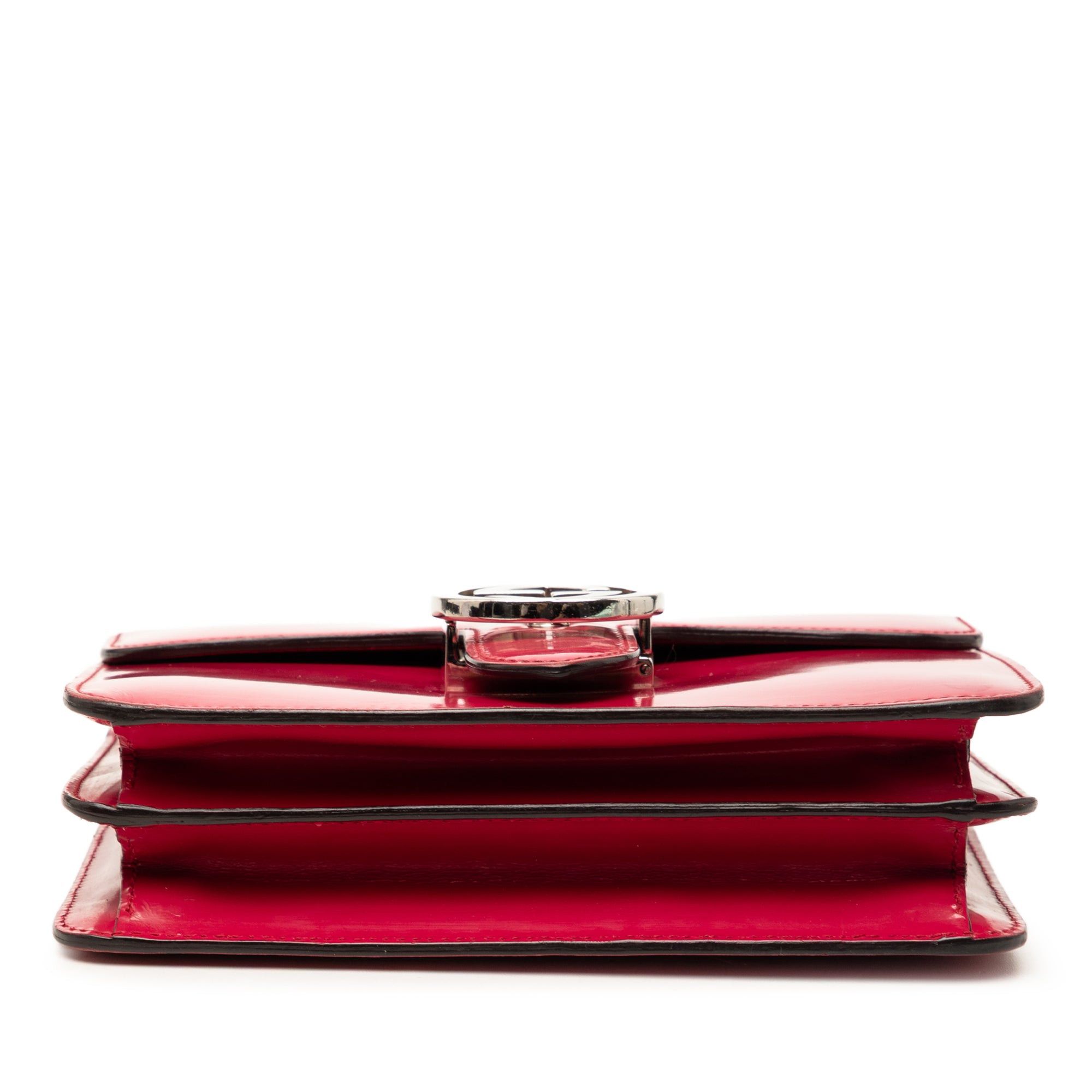 Gucci Small Polished Calfskin Interlocking G Dollar Crossbody Size ONE SIZE - 3 Thumbnail
