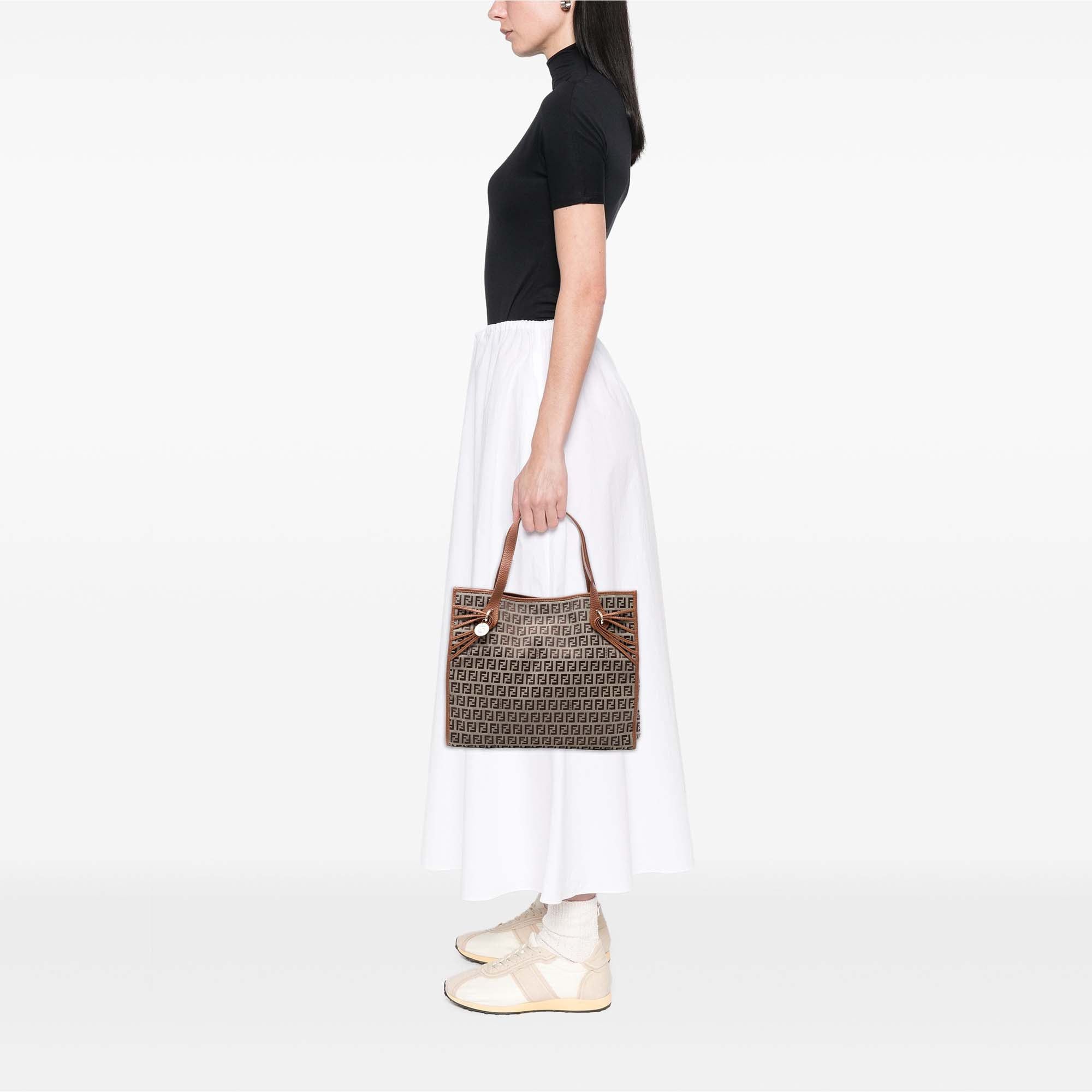 Fendi Zucchino Canvas Tote Size ONE SIZE - 7 Thumbnail
